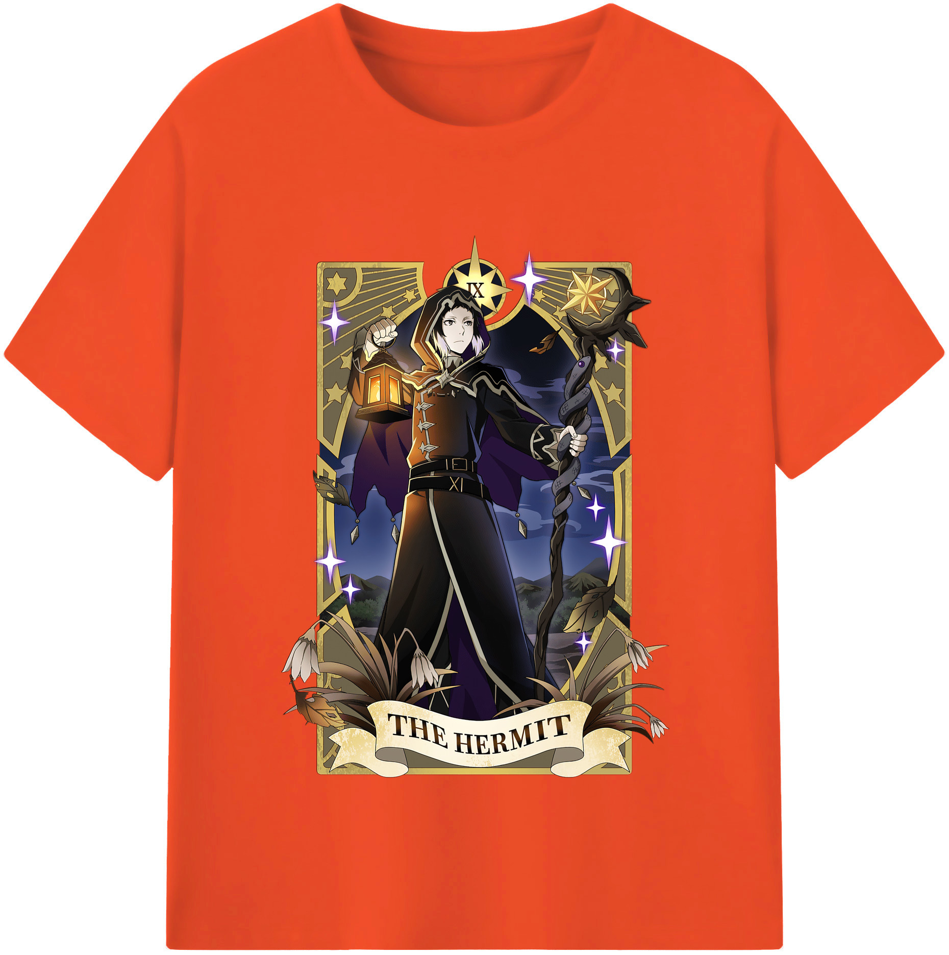（画像用） 文豪ストレイドッグス Bungo Stray Dogs 綿100％半袖Tシャツ（フロントプリント）