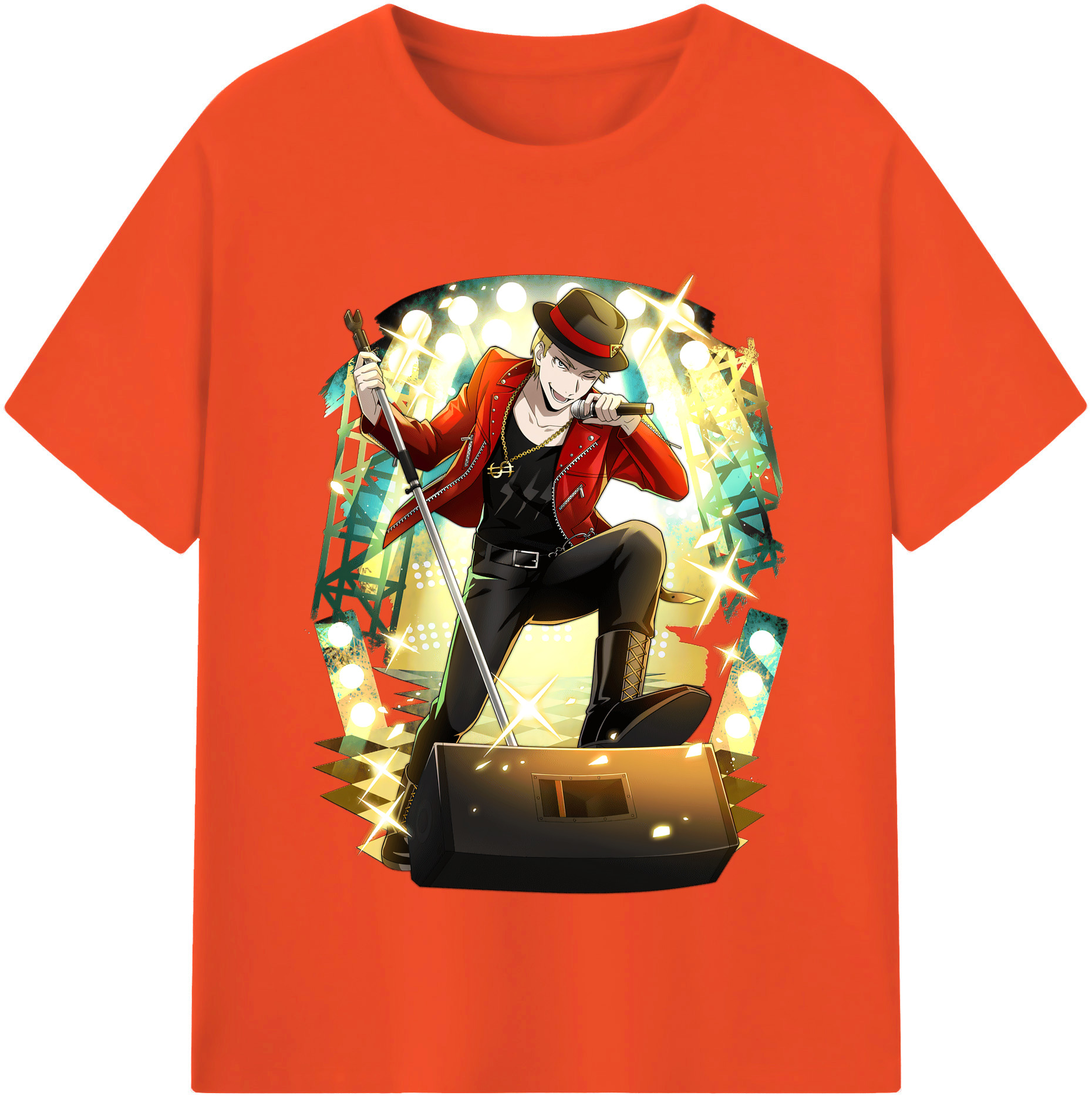 （画像用） 文豪ストレイドッグス Bungo Stray Dogs 綿100％半袖Tシャツ（フロントプリント）