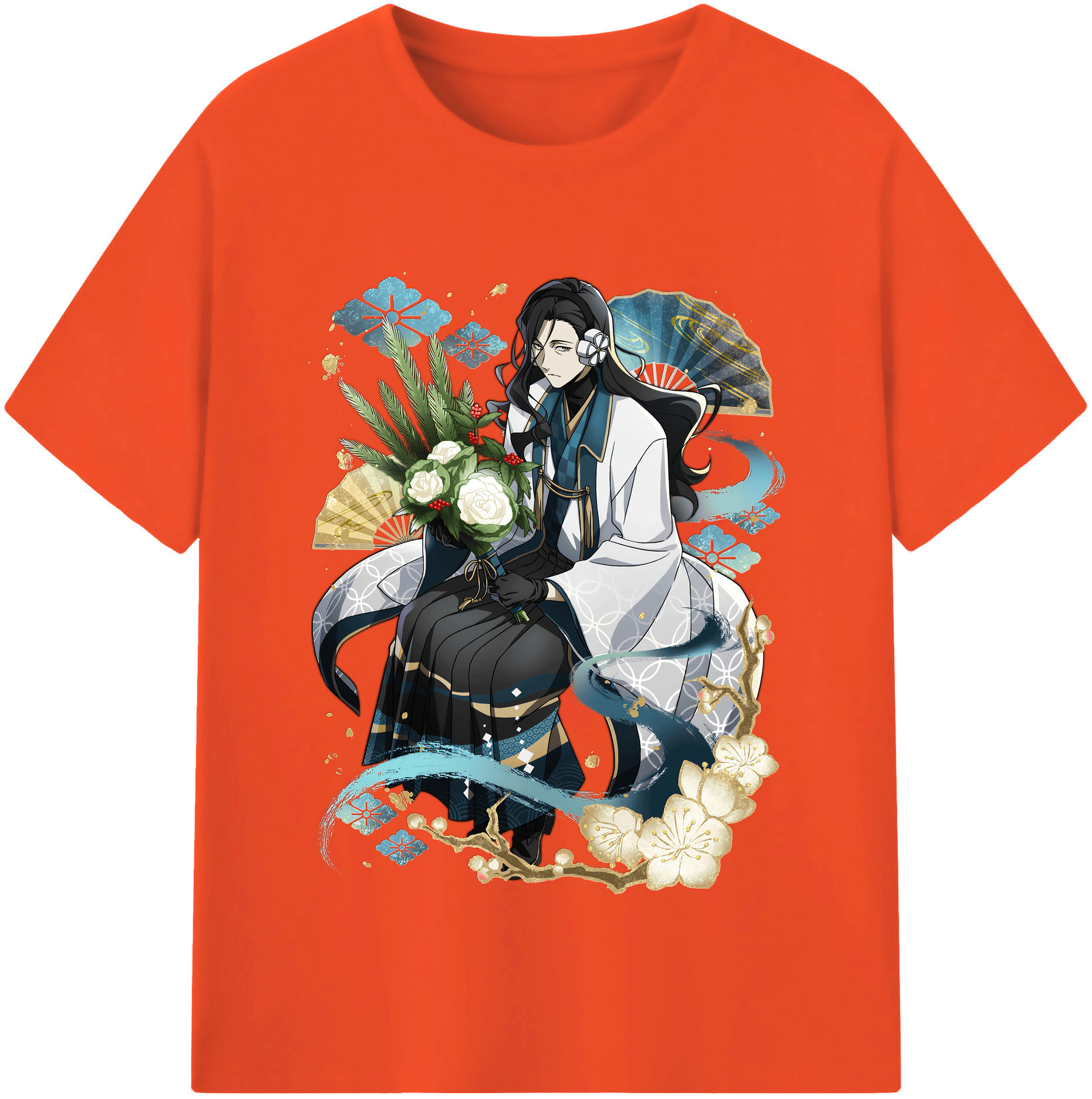 （画像用） 文豪ストレイドッグス Bungo Stray Dogs 綿100％半袖Tシャツ（フロントプリント）