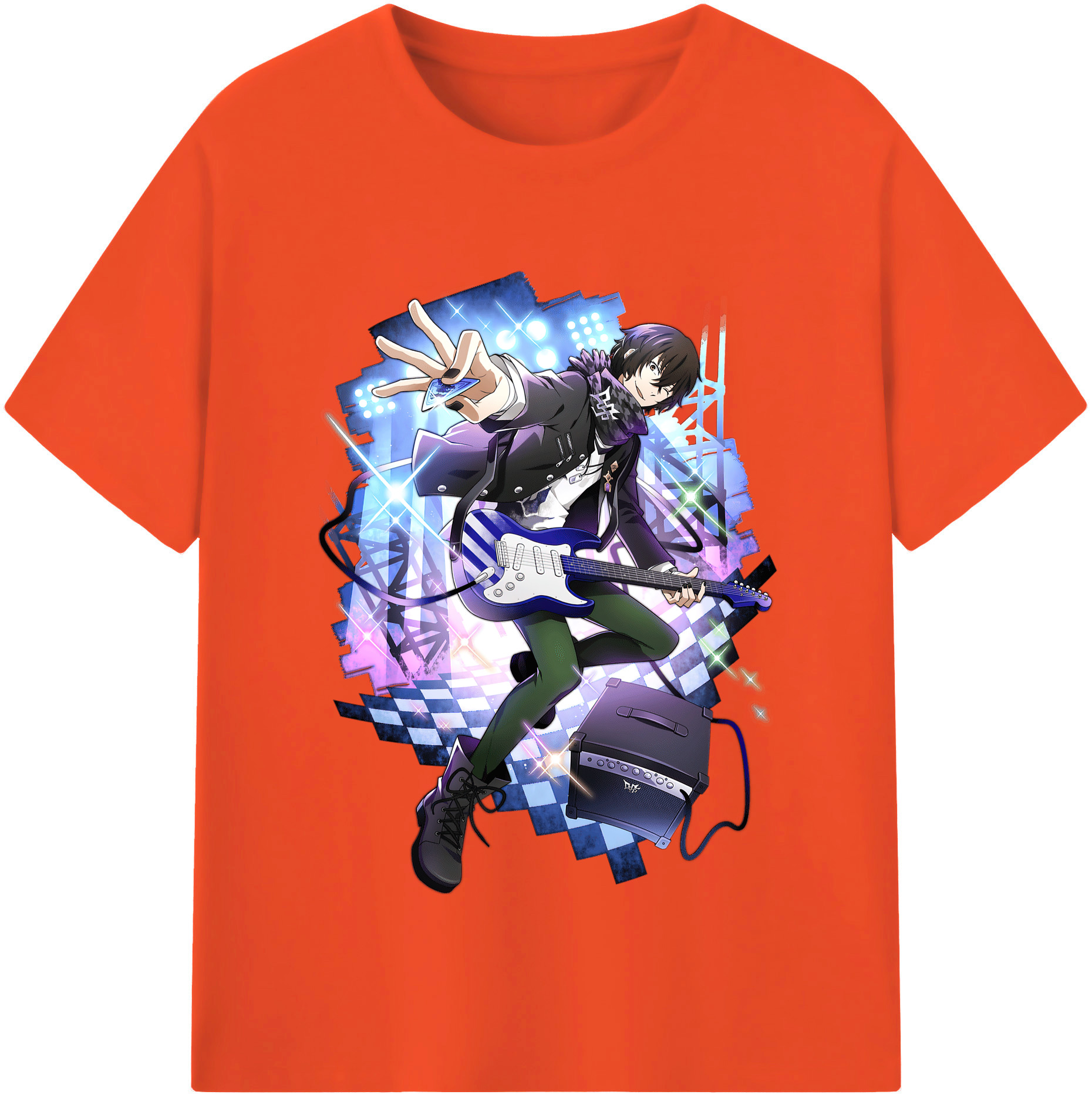 （画像用） 文豪ストレイドッグス Bungo Stray Dogs 綿100％半袖Tシャツ（フロントプリント）