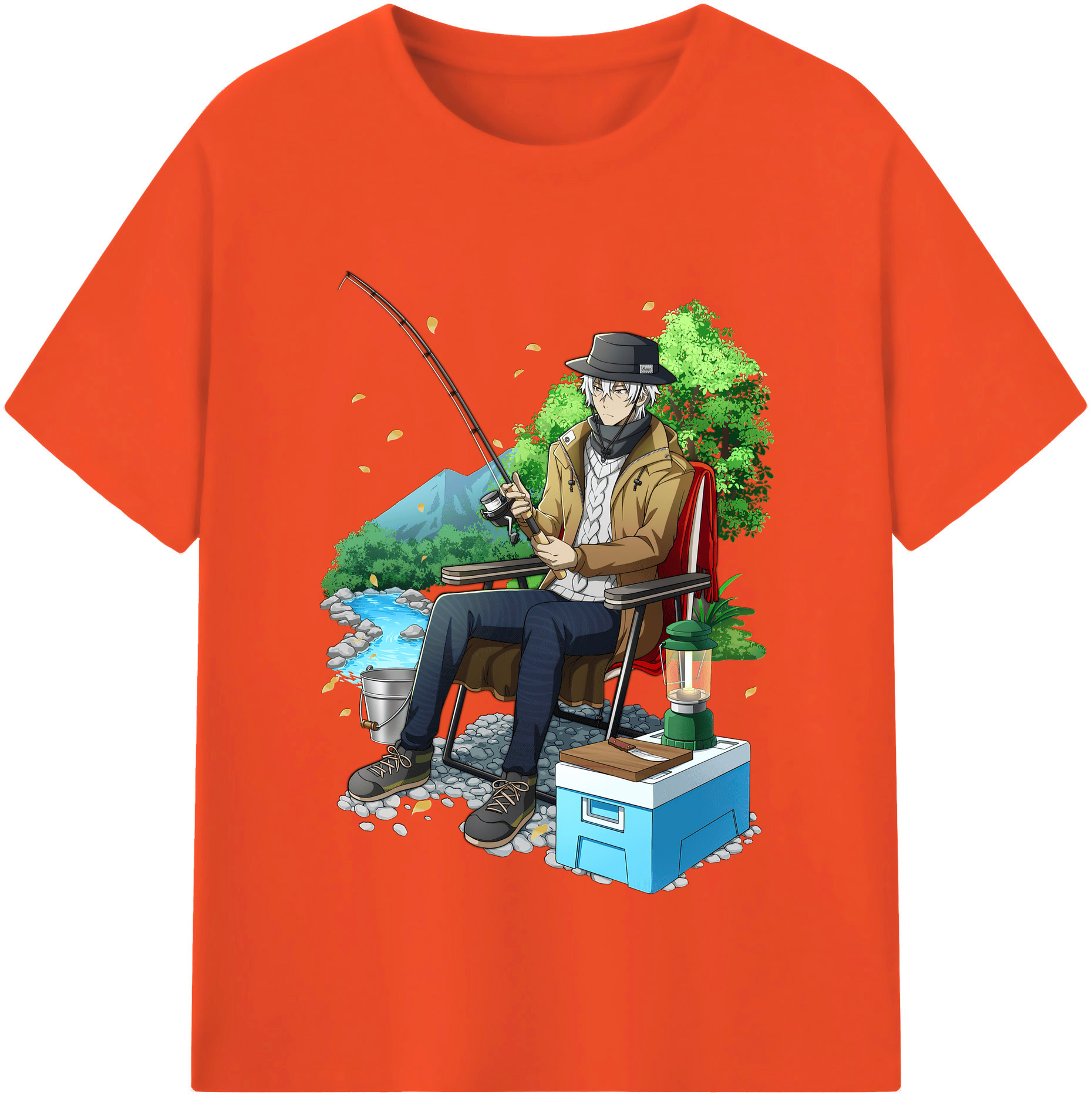 （画像用） 文豪ストレイドッグス Bungo Stray Dogs 綿100％半袖Tシャツ（フロントプリント）