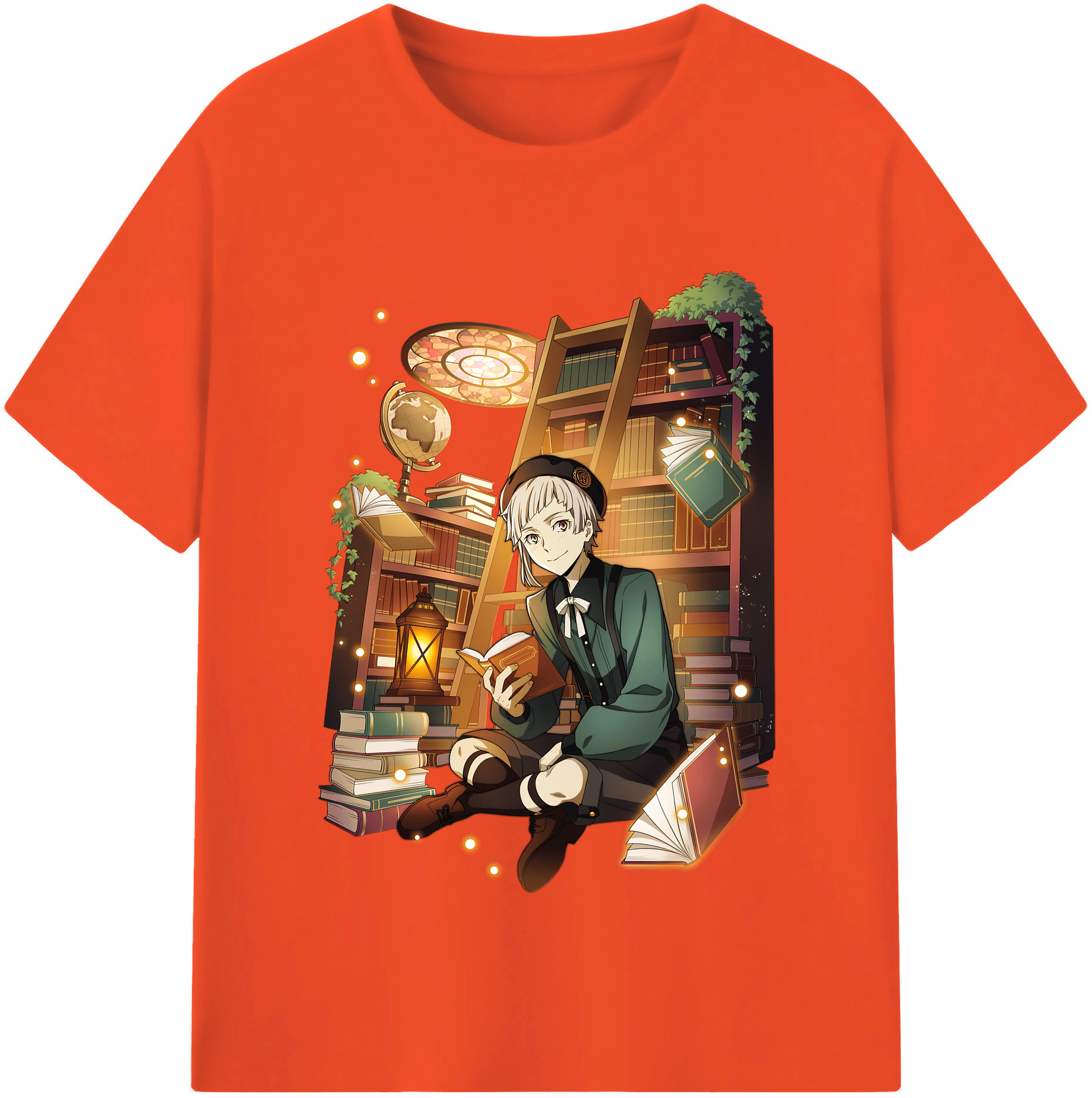 （画像用） 文豪ストレイドッグス Bungo Stray Dogs 綿100％半袖Tシャツ（フロントプリント）