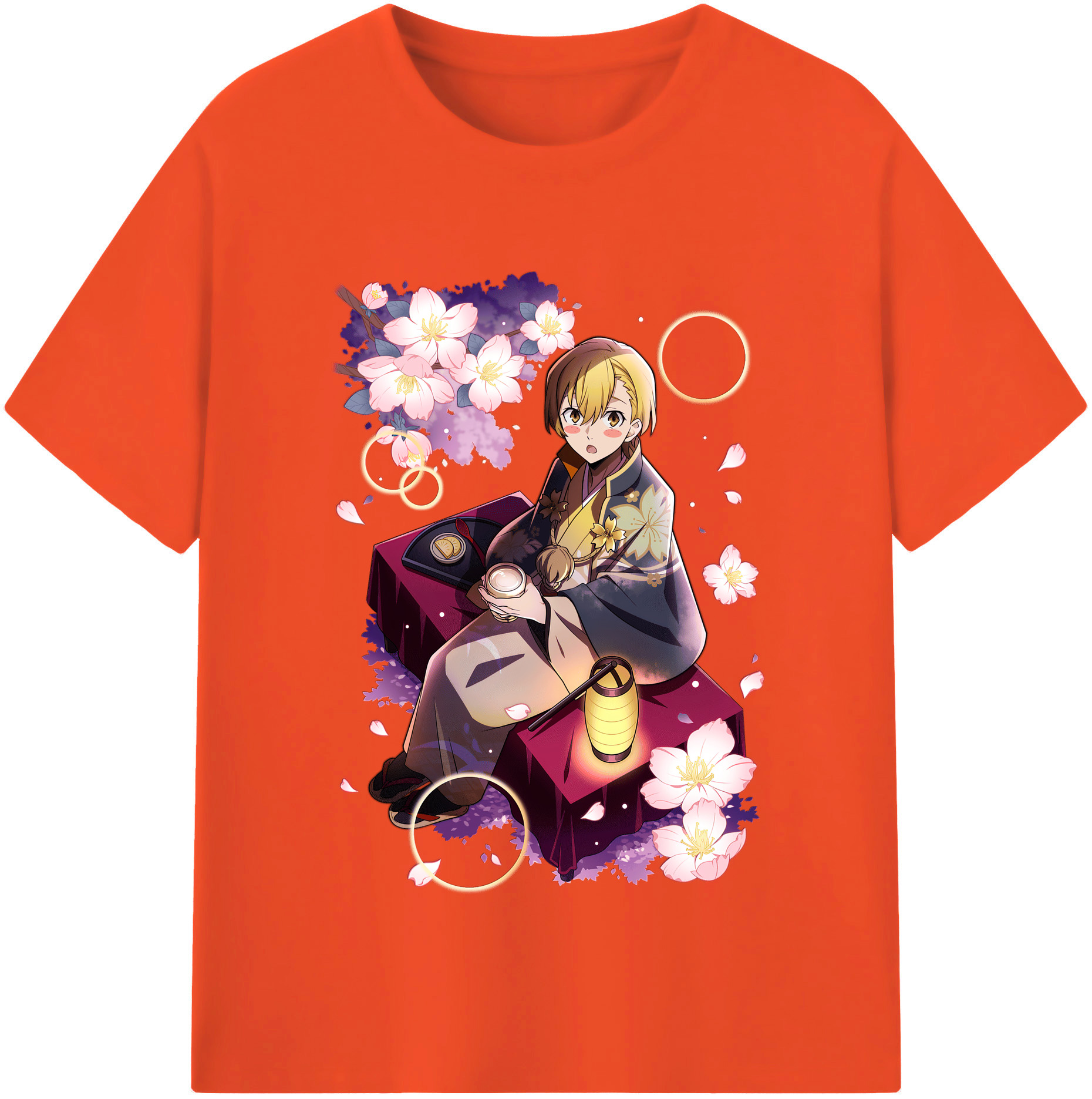 （画像用） 文豪ストレイドッグス Bungo Stray Dogs 綿100％半袖Tシャツ（フロントプリント）
