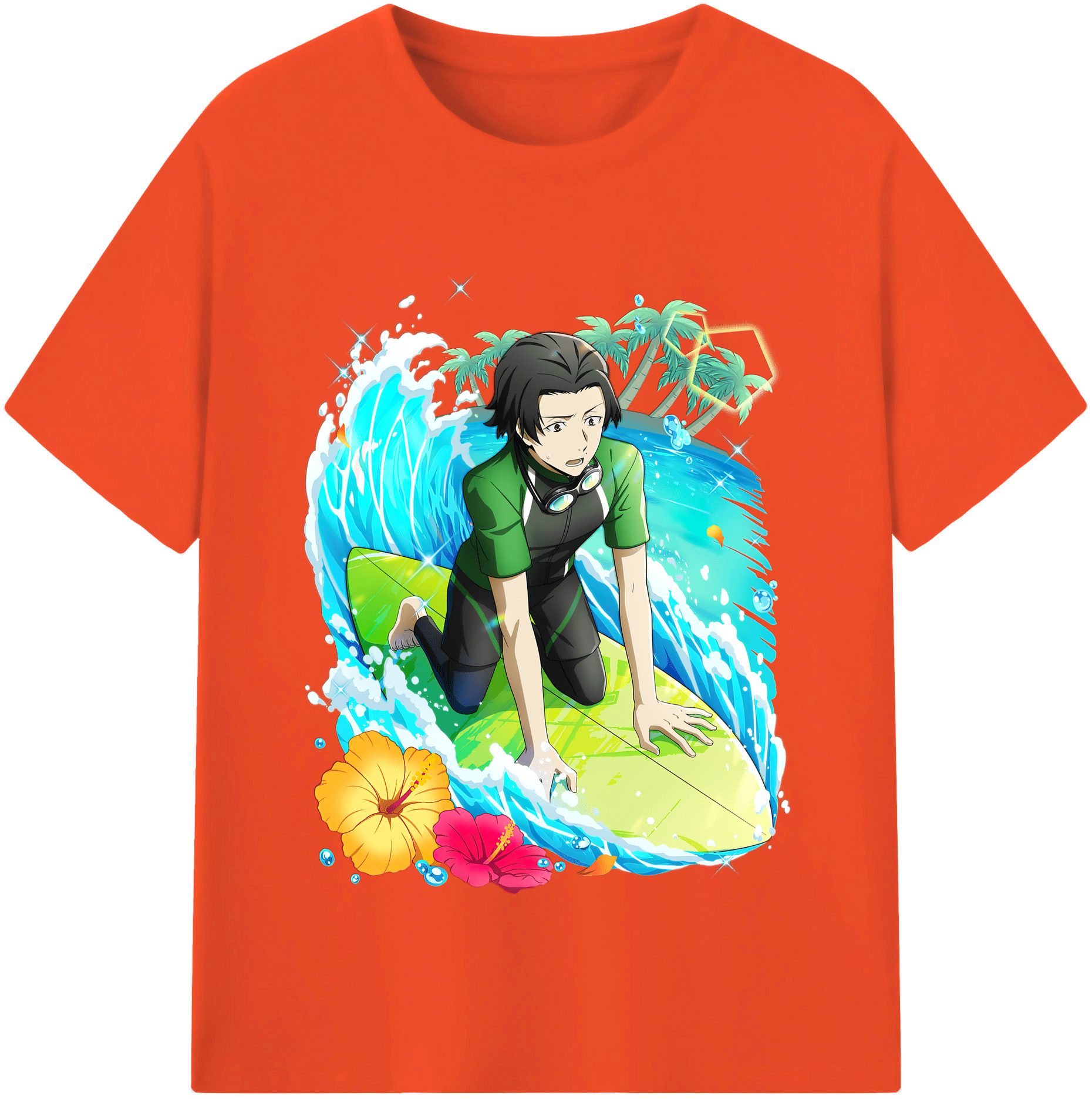 （画像用） 文豪ストレイドッグス Bungo Stray Dogs 綿100％半袖Tシャツ（フロントプリント）