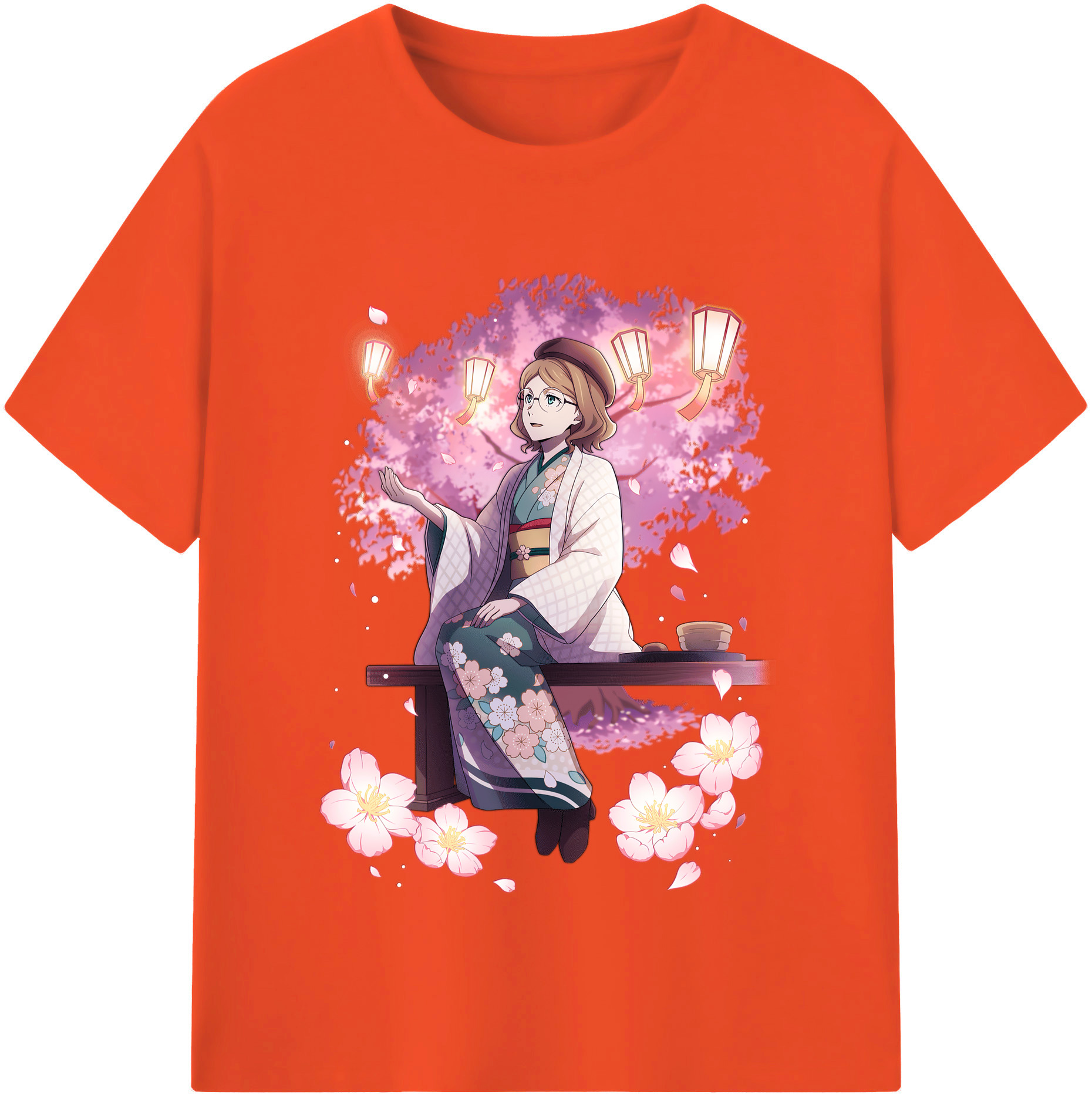 （画像用） 文豪ストレイドッグス Bungo Stray Dogs 綿100％半袖Tシャツ（フロントプリント）
