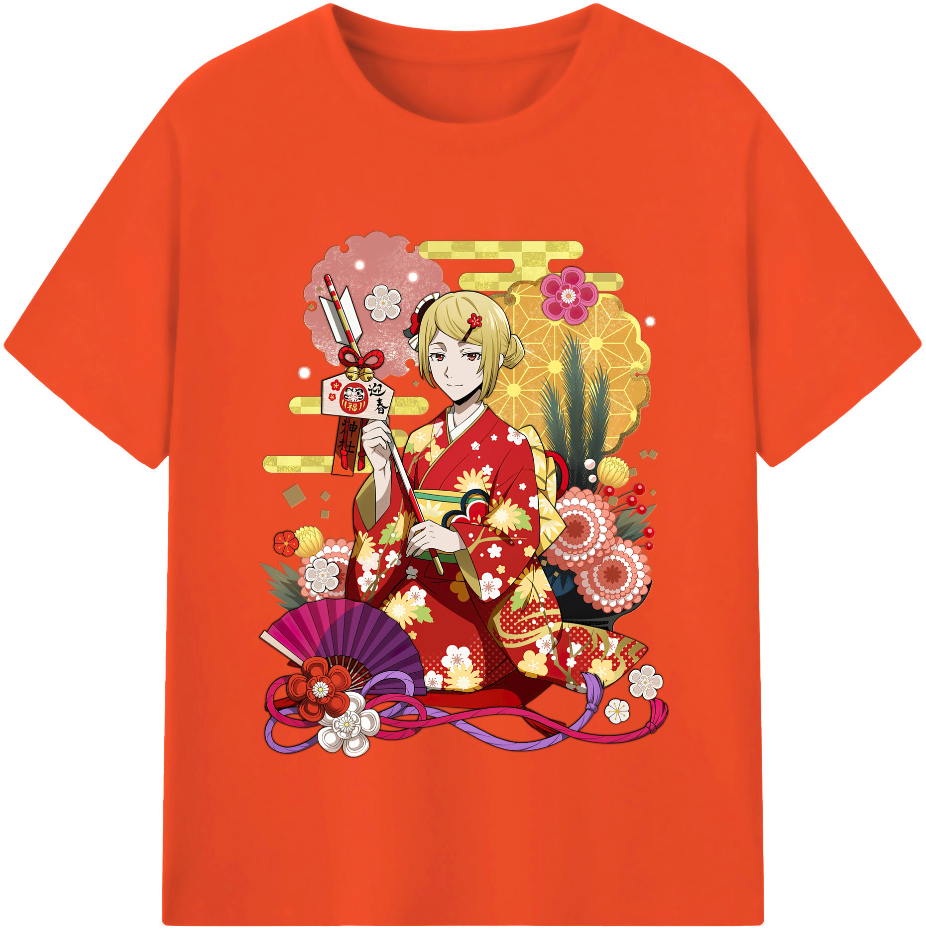 （画像用） 文豪ストレイドッグス Bungo Stray Dogs 綿100％半袖Tシャツ（フロントプリント）
