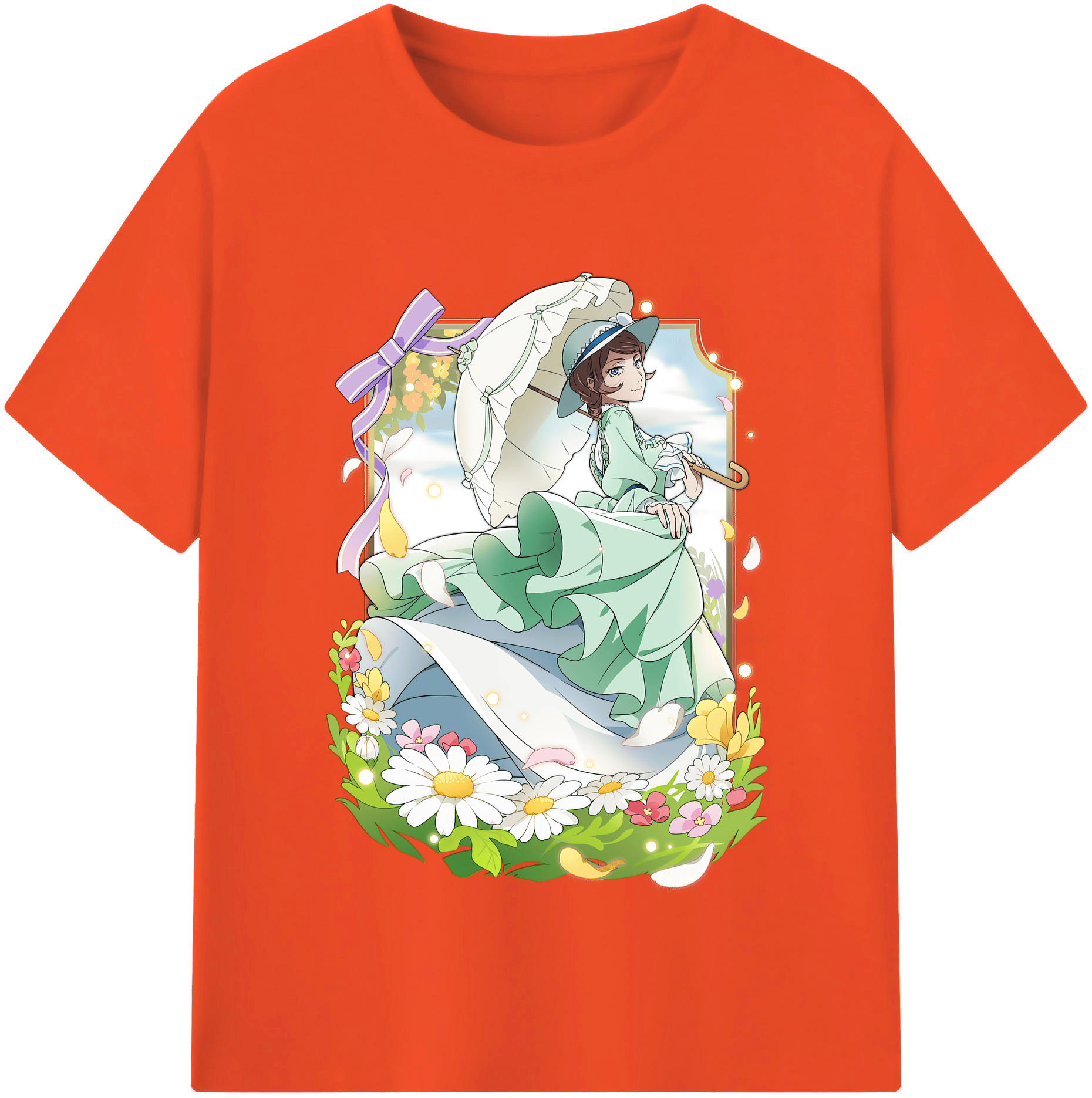（画像用） 文豪ストレイドッグス Bungo Stray Dogs 綿100％半袖Tシャツ（フロントプリント）