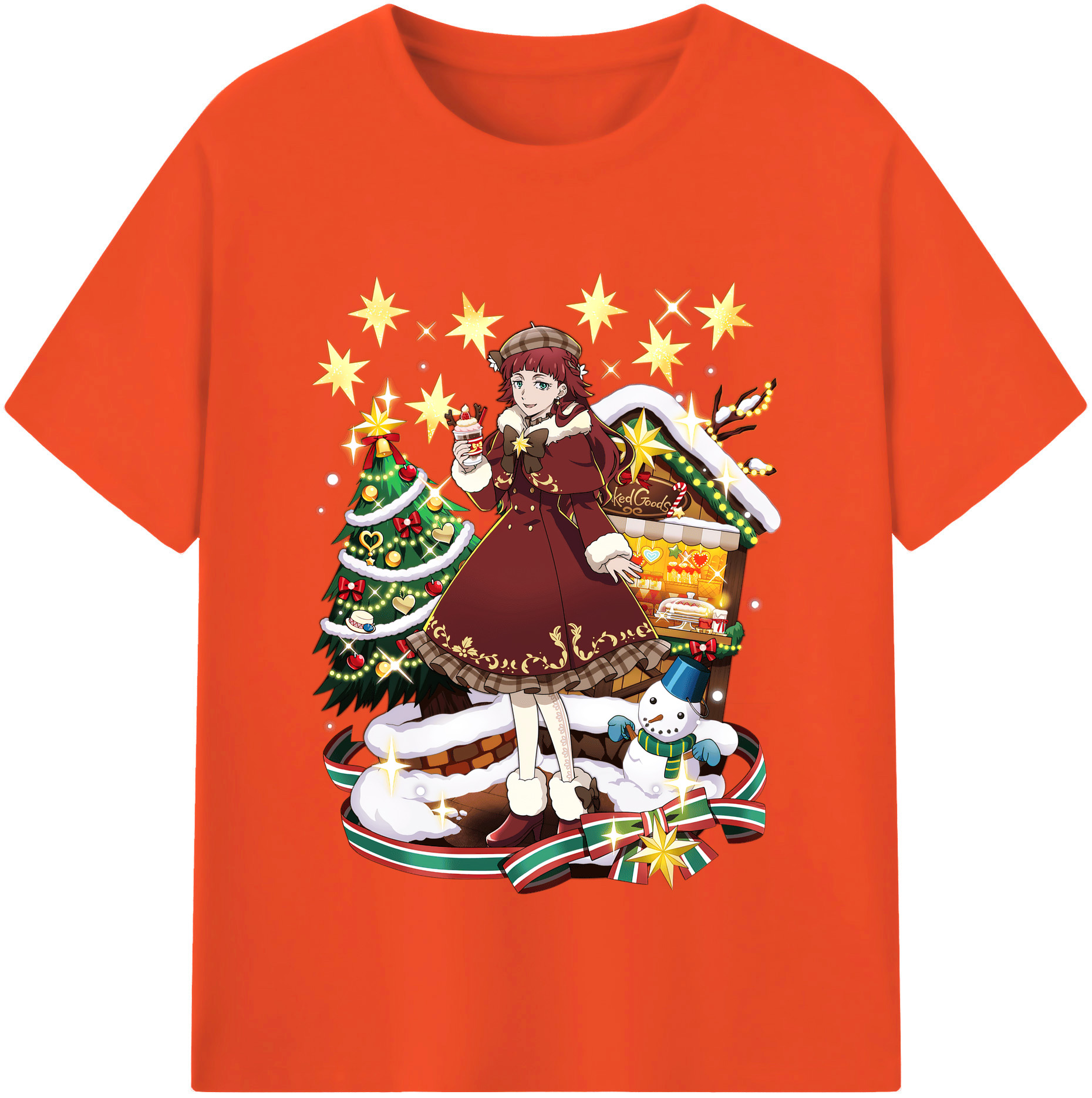 （画像用） 文豪ストレイドッグス Bungo Stray Dogs 綿100％半袖Tシャツ（フロントプリント）