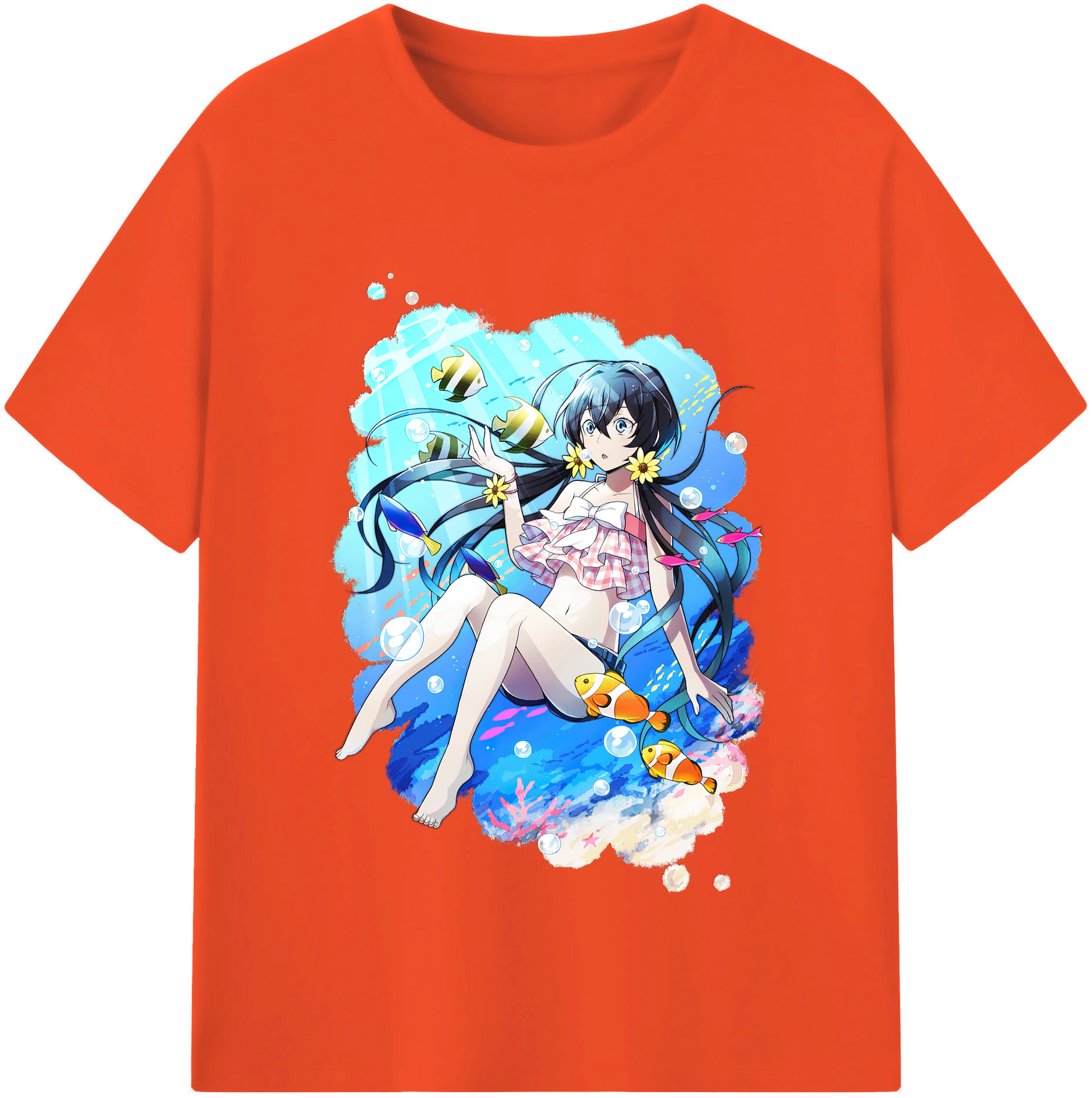 （画像用） 文豪ストレイドッグス Bungo Stray Dogs 綿100％半袖Tシャツ（フロントプリント）