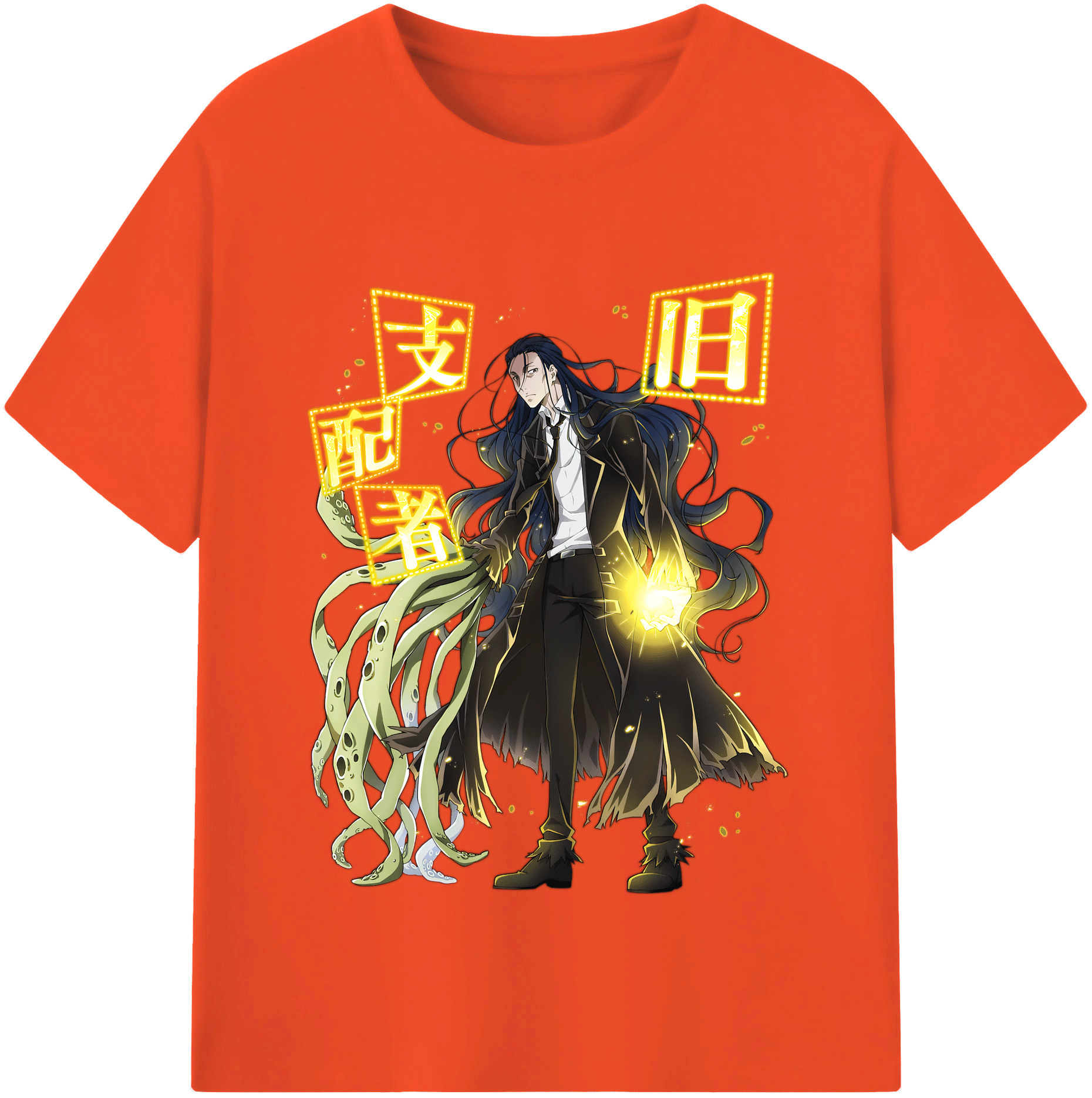 （画像用） 文豪ストレイドッグス Bungo Stray Dogs 綿100％半袖Tシャツ（フロントプリント）