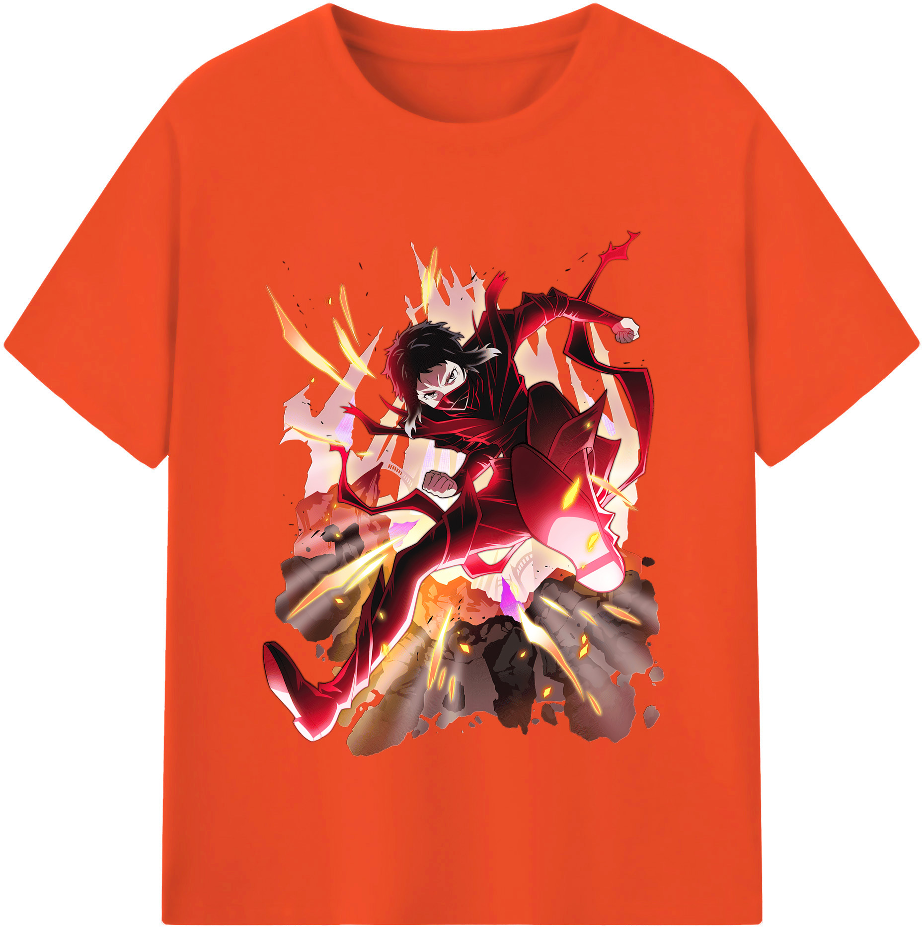 （画像用） 文豪ストレイドッグス Bungo Stray Dogs 綿100％半袖Tシャツ（フロントプリント）