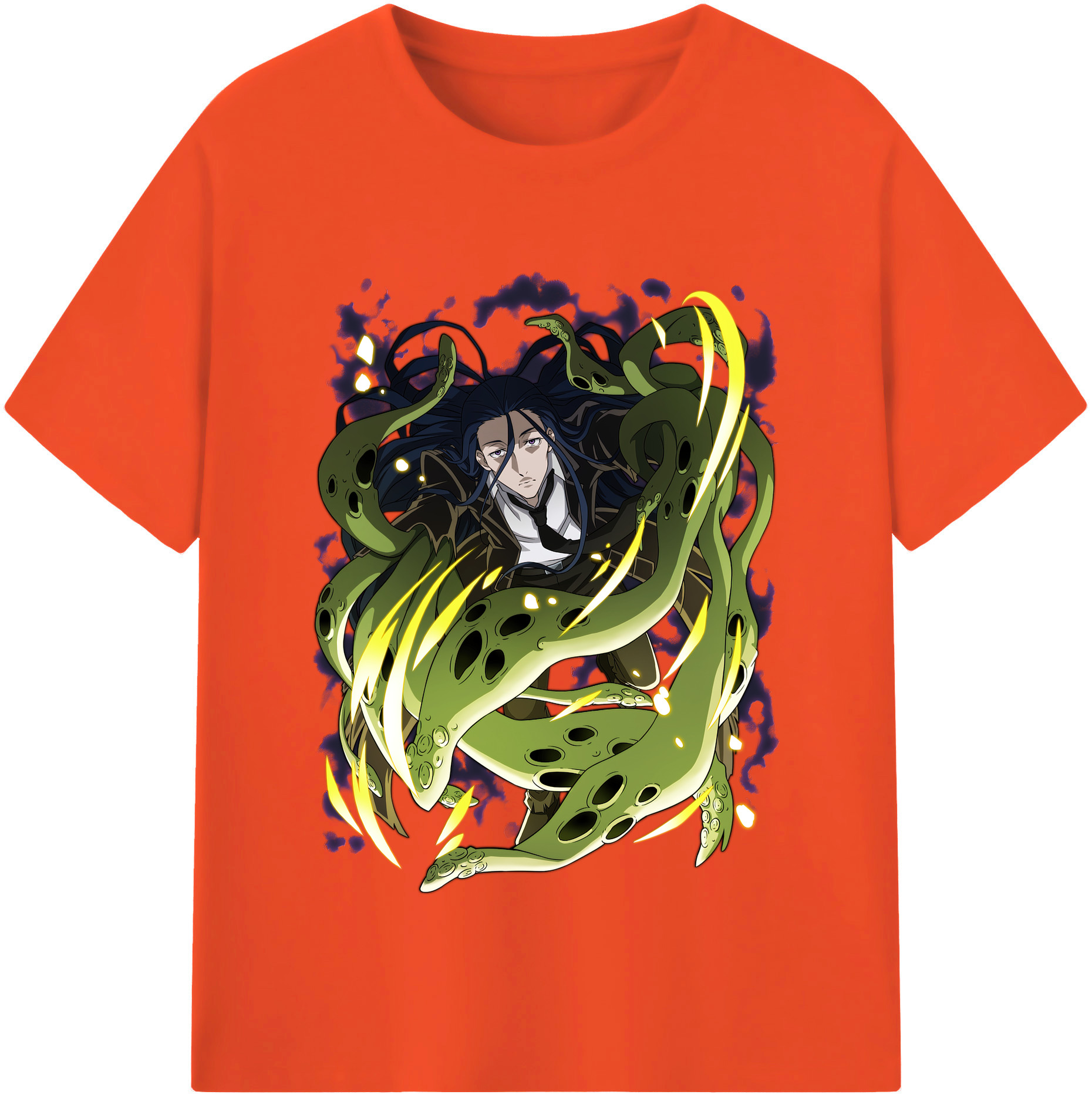 （画像用） 文豪ストレイドッグス Bungo Stray Dogs 綿100％半袖Tシャツ（フロントプリント）