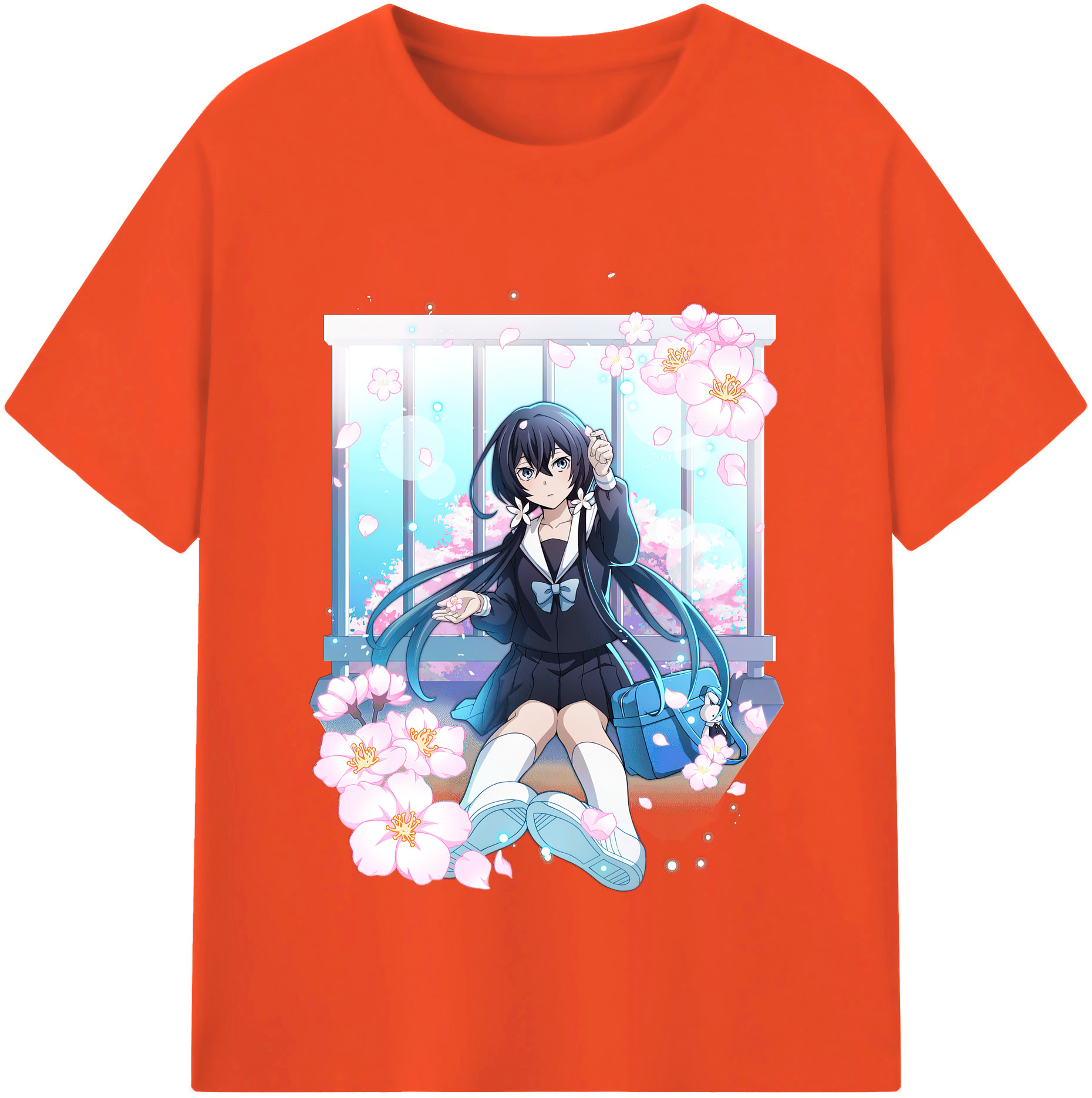 （画像用） 文豪ストレイドッグス Bungo Stray Dogs 綿100％半袖Tシャツ（フロントプリント）