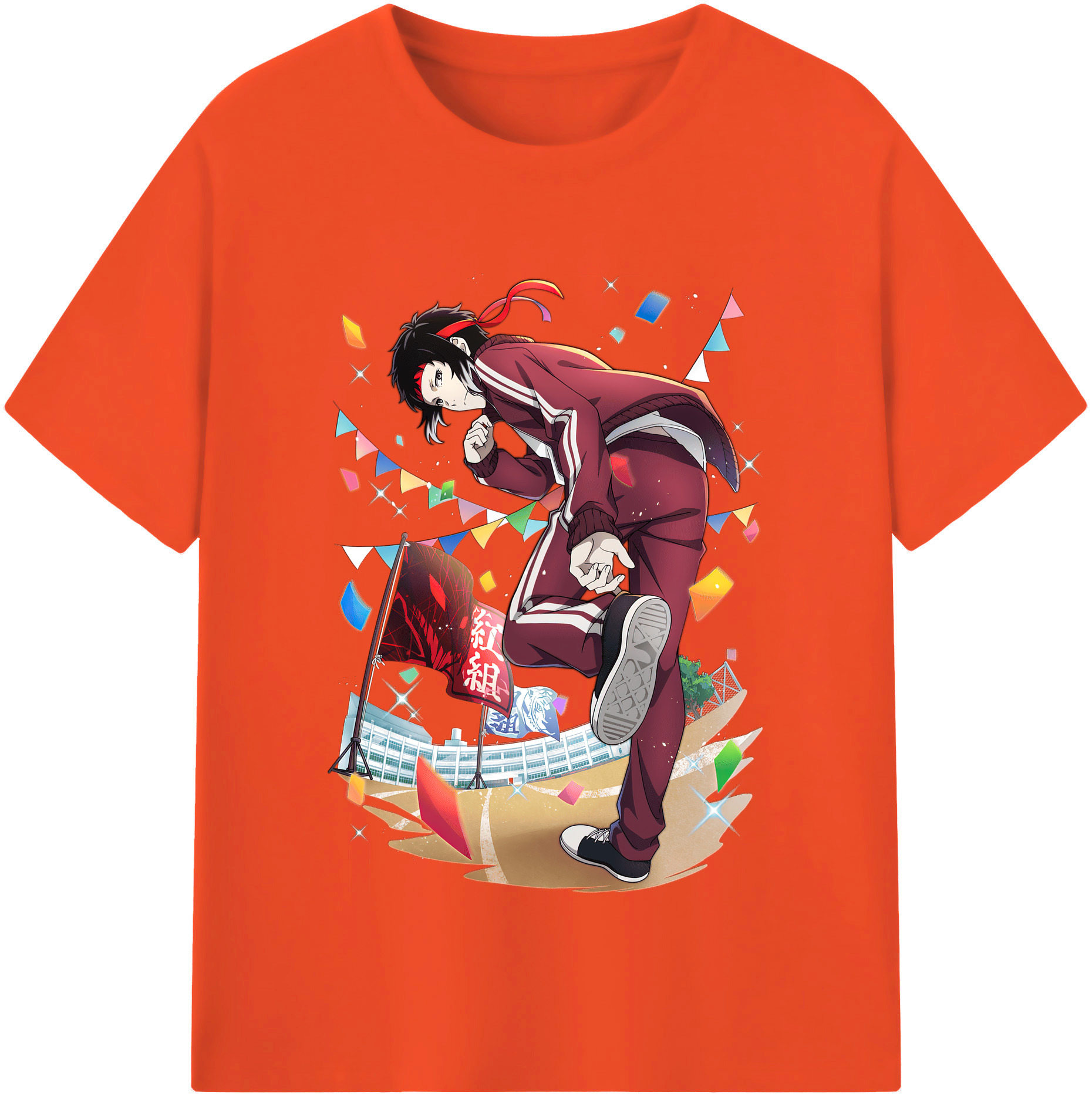 （画像用） 文豪ストレイドッグス Bungo Stray Dogs 綿100％半袖Tシャツ（フロントプリント）