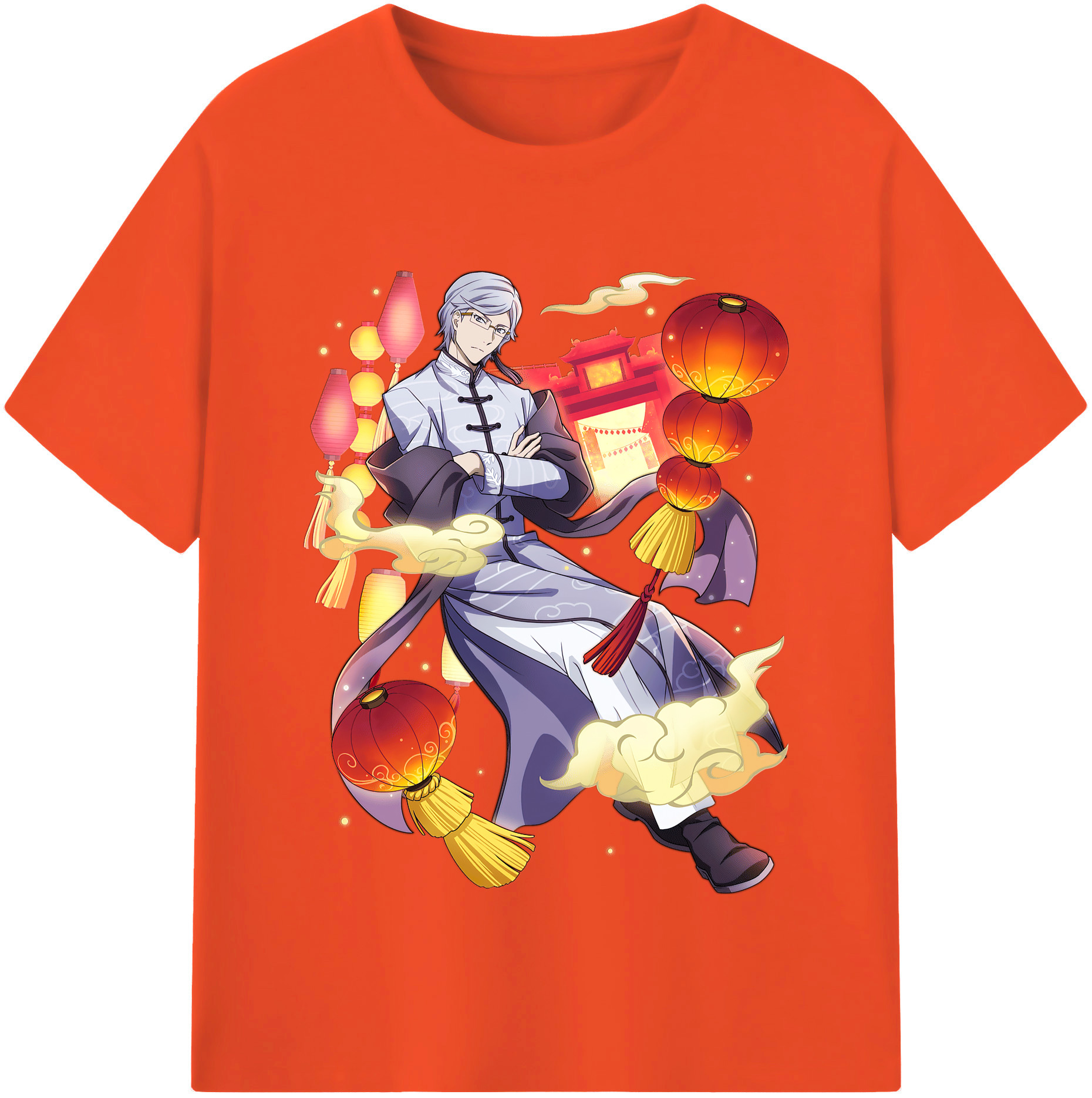 （画像用） 文豪ストレイドッグス Bungo Stray Dogs 綿100％半袖Tシャツ（フロントプリント）