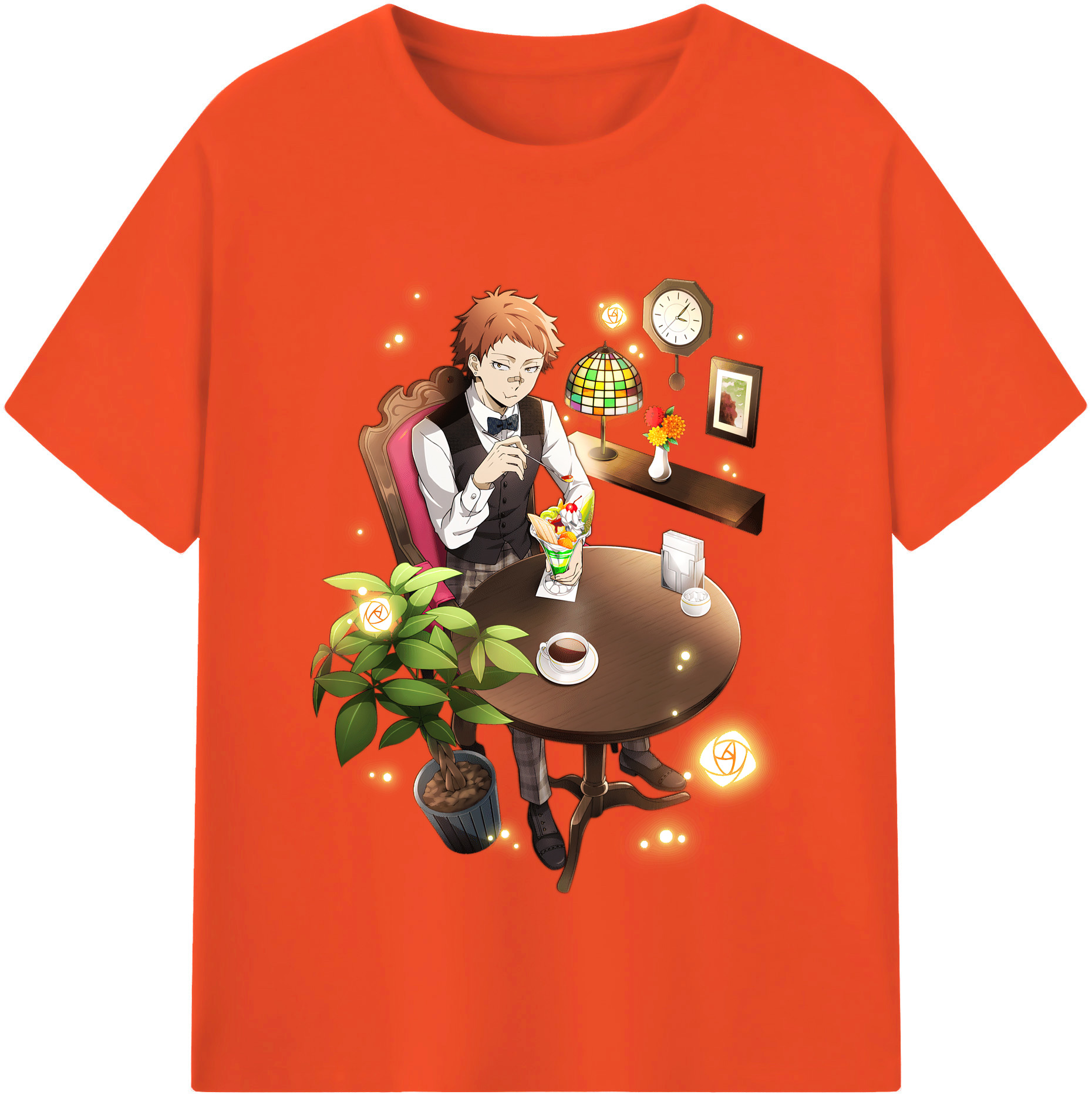 （画像用） 文豪ストレイドッグス Bungo Stray Dogs 綿100％半袖Tシャツ（フロントプリント）