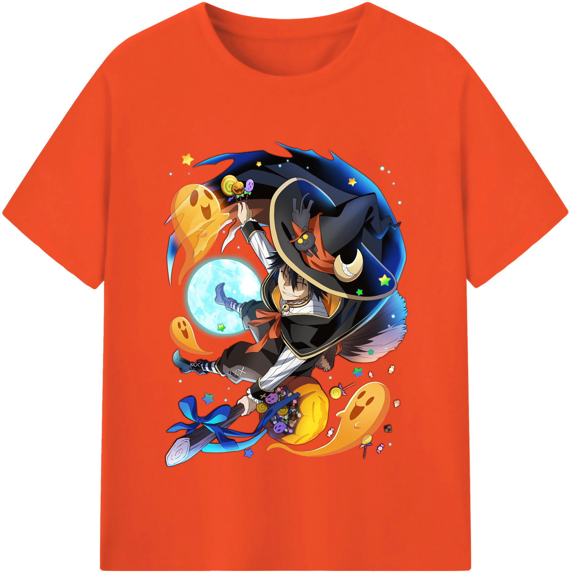 （画像用） 文豪ストレイドッグス Bungo Stray Dogs 綿100％半袖Tシャツ（フロントプリント）