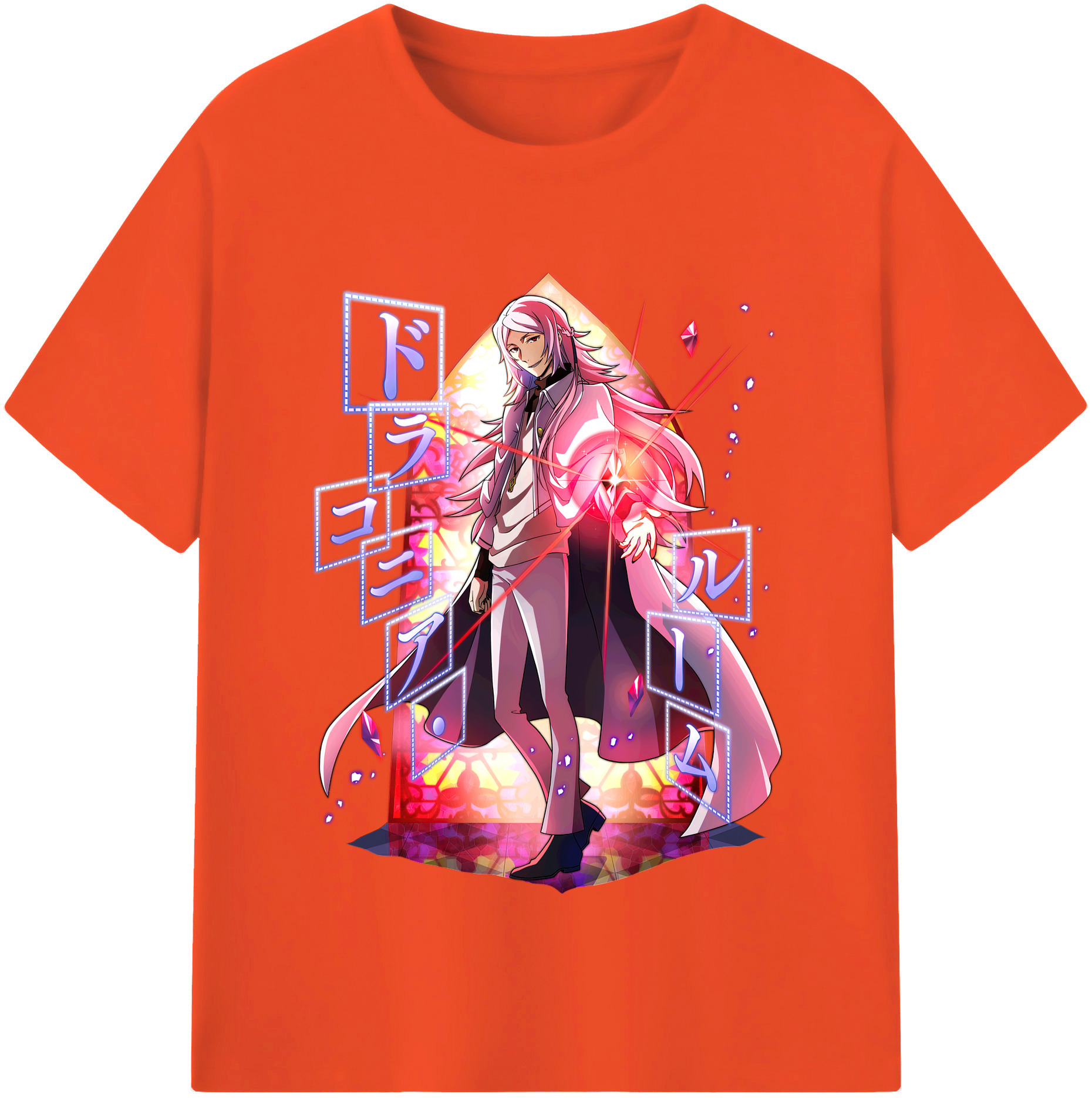 （画像用） 文豪ストレイドッグス Bungo Stray Dogs 綿100％半袖Tシャツ（フロントプリント）