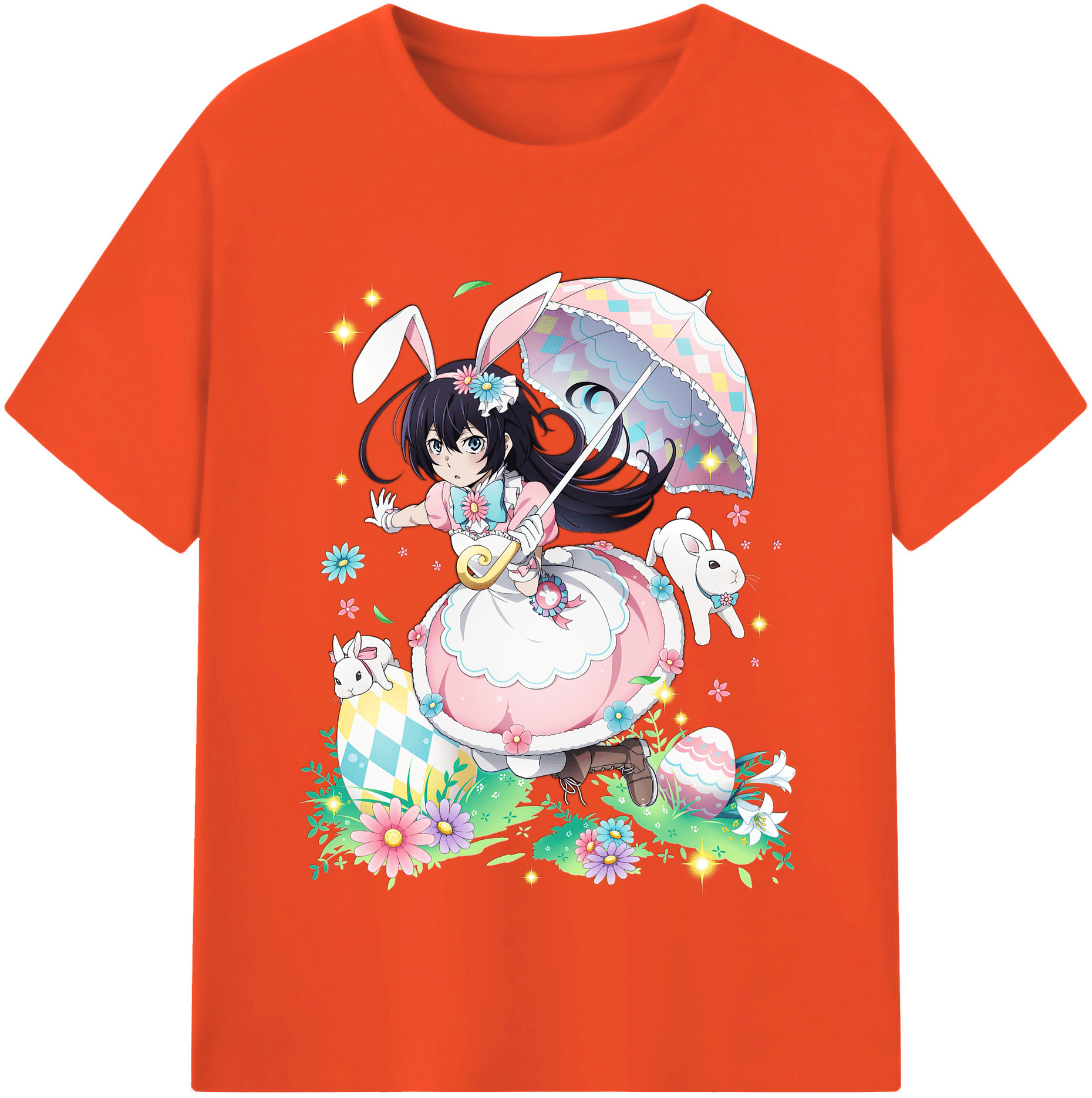 （画像用） 文豪ストレイドッグス Bungo Stray Dogs 綿100％半袖Tシャツ（フロントプリント）