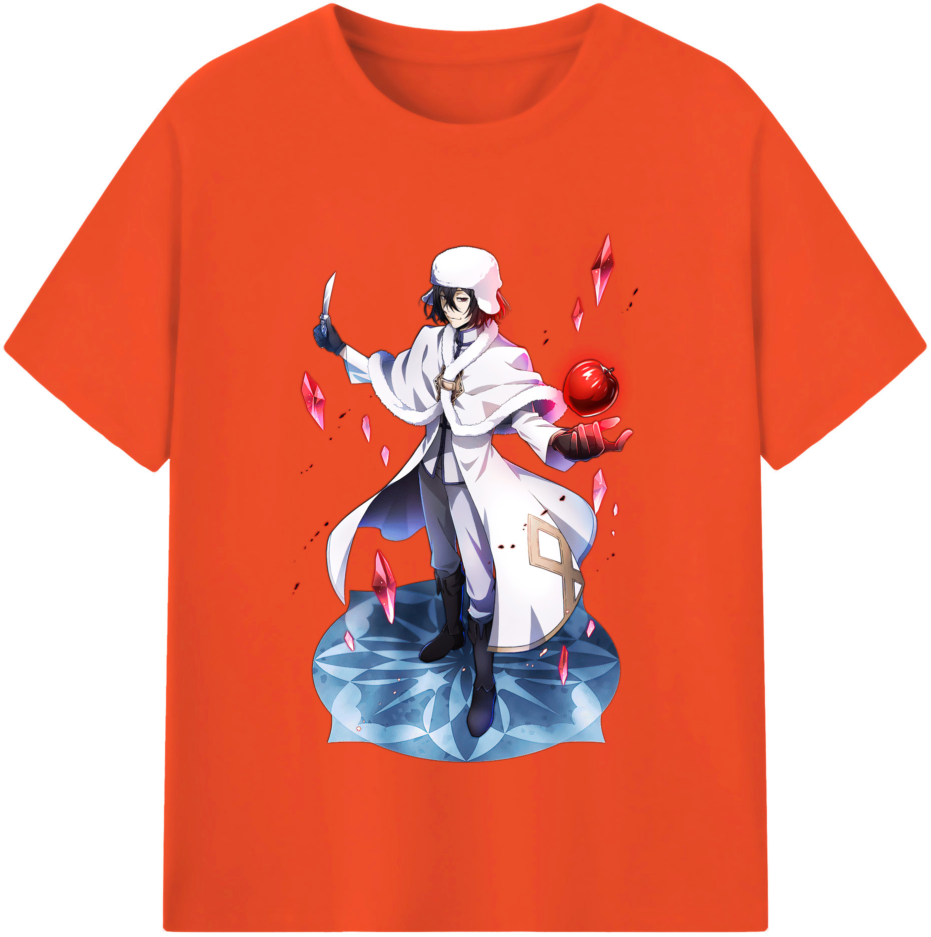 （画像用） 文豪ストレイドッグス Bungo Stray Dogs 綿100％半袖Tシャツ（フロントプリント）