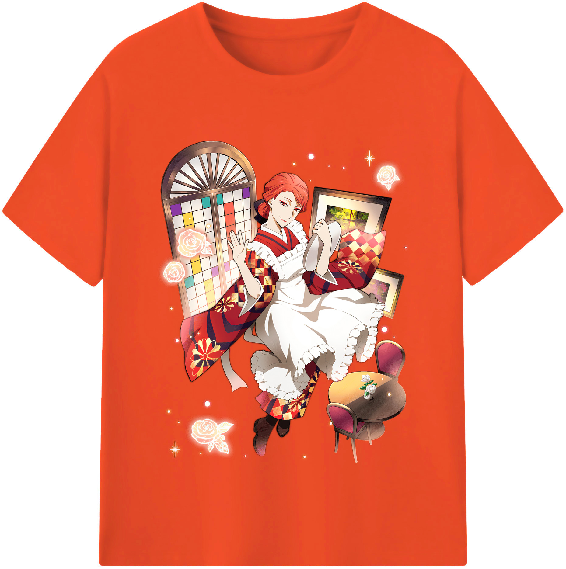 （画像用） 文豪ストレイドッグス Bungo Stray Dogs 綿100％半袖Tシャツ（フロントプリント）