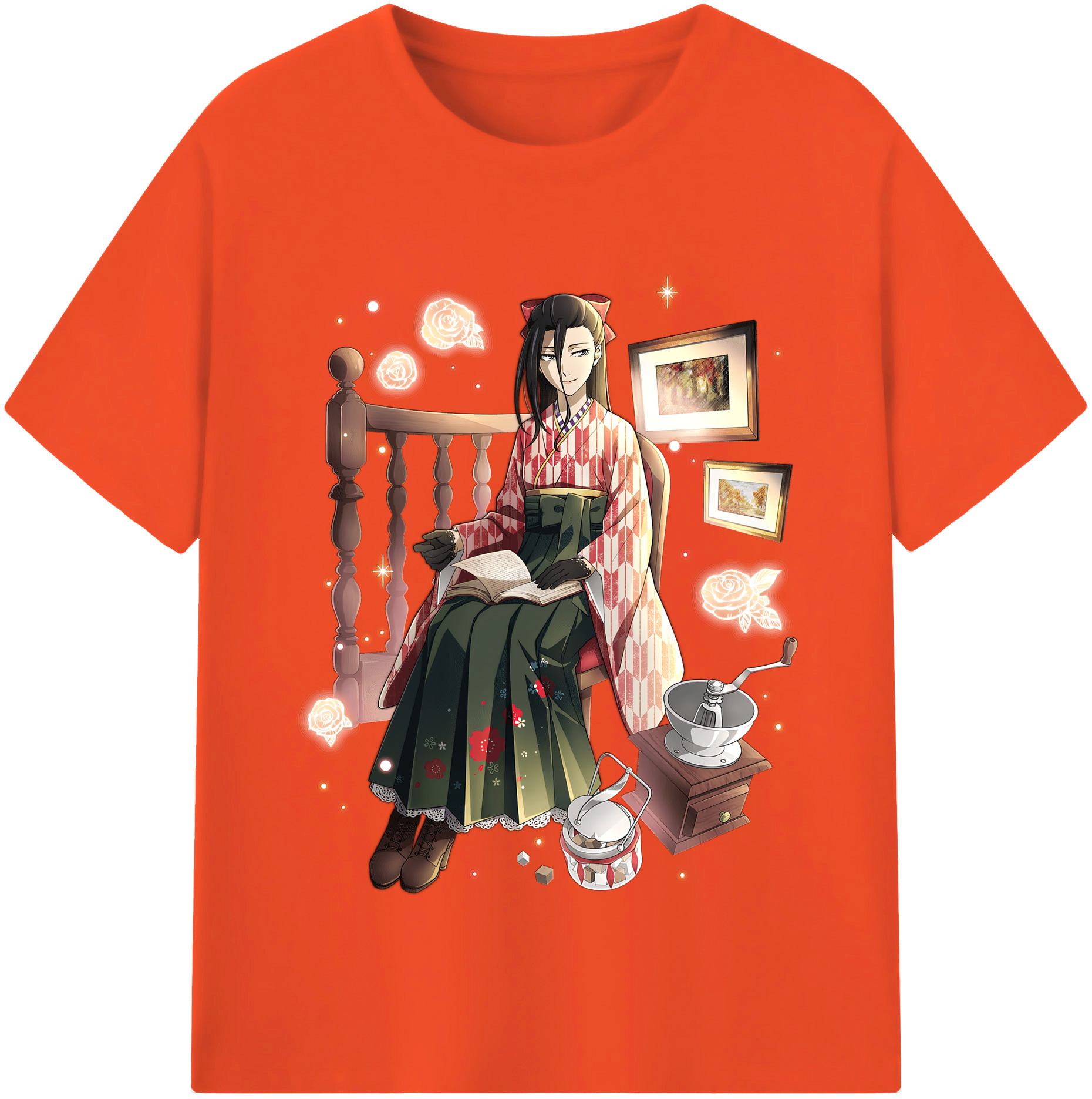 （画像用） 文豪ストレイドッグス Bungo Stray Dogs 綿100％半袖Tシャツ（フロントプリント）