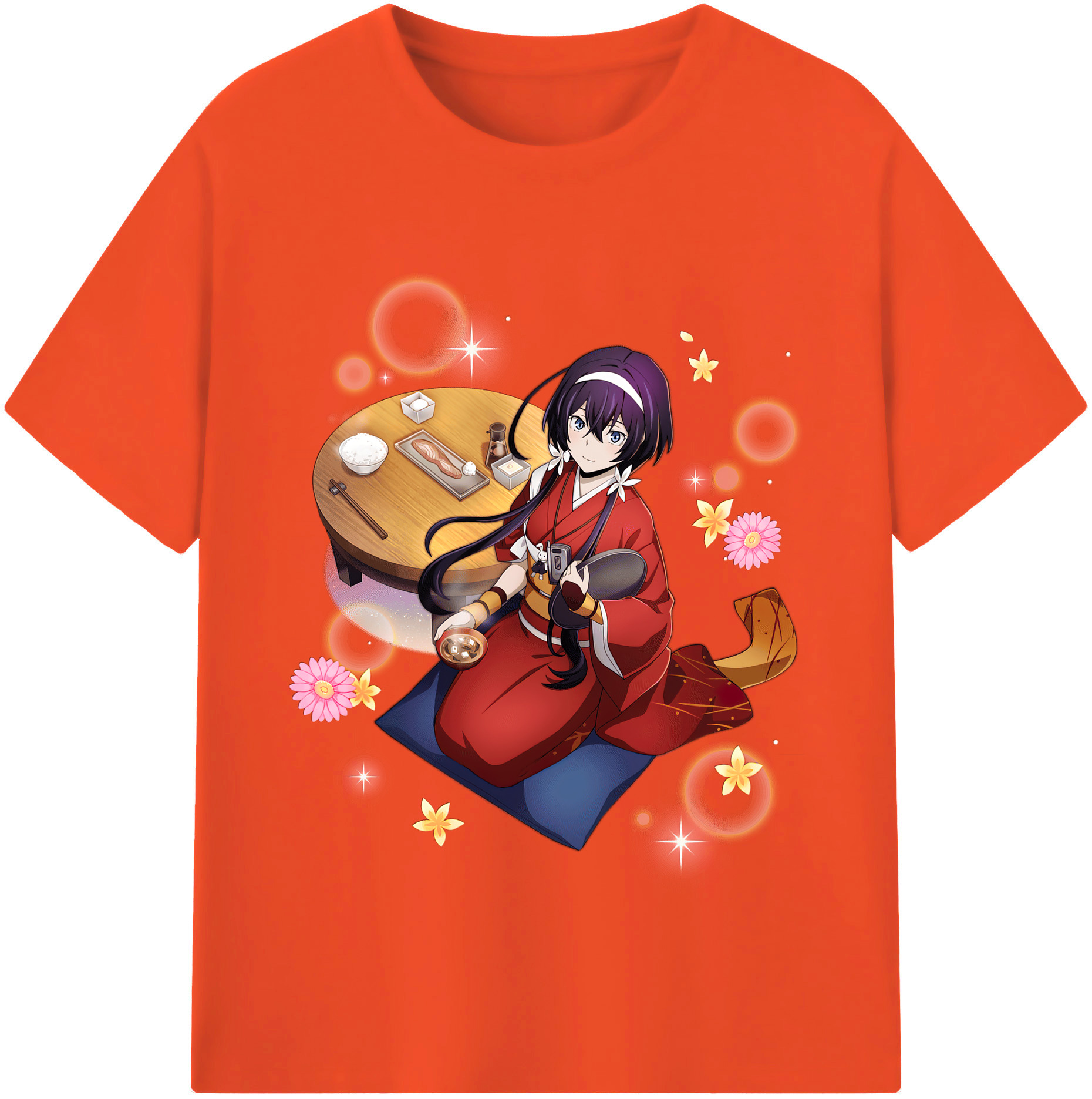 （画像用） 文豪ストレイドッグス Bungo Stray Dogs 綿100％半袖Tシャツ（フロントプリント）