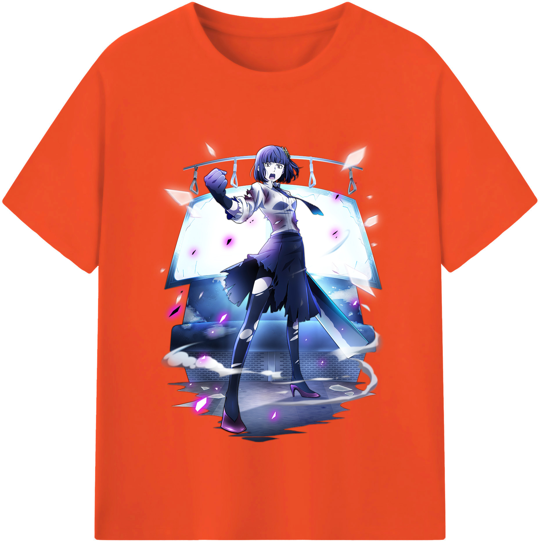 （画像用） 文豪ストレイドッグス Bungo Stray Dogs 綿100％半袖Tシャツ（フロントプリント）