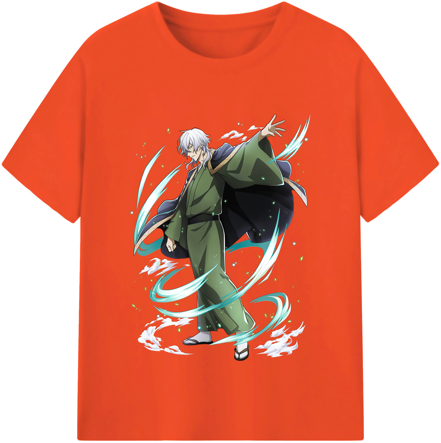 （画像用） 文豪ストレイドッグス Bungo Stray Dogs 綿100％半袖Tシャツ（フロントプリント）