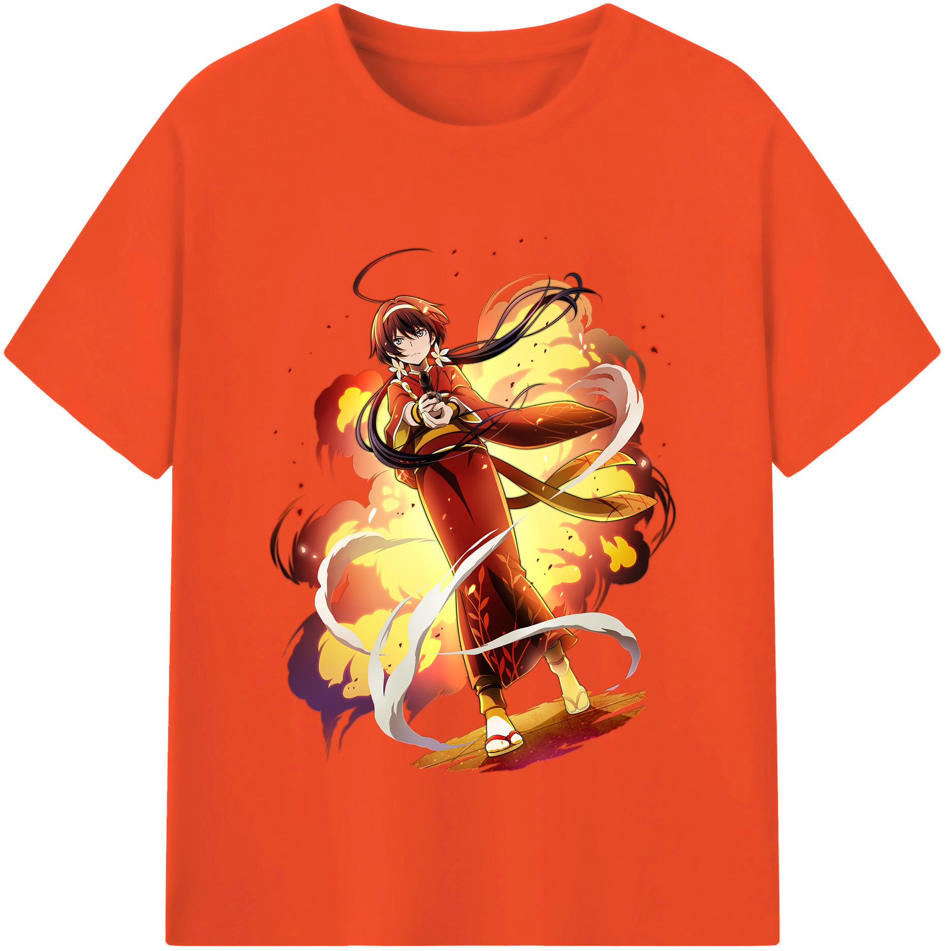 （画像用） 文豪ストレイドッグス Bungo Stray Dogs 綿100％半袖Tシャツ（フロントプリント）