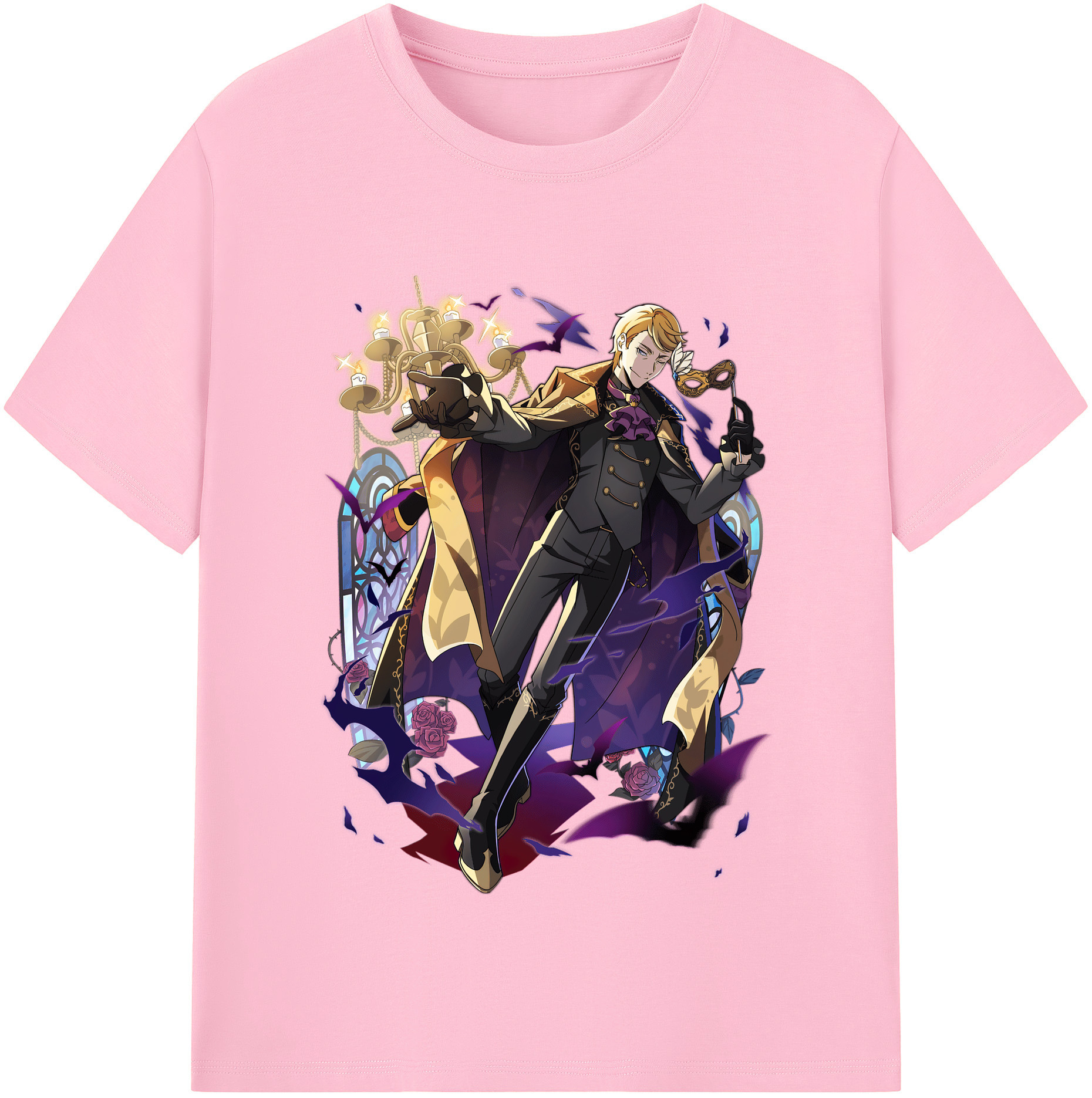 （画像用） 文豪ストレイドッグス Bungo Stray Dogs 綿100％半袖Tシャツ（フロントプリント）