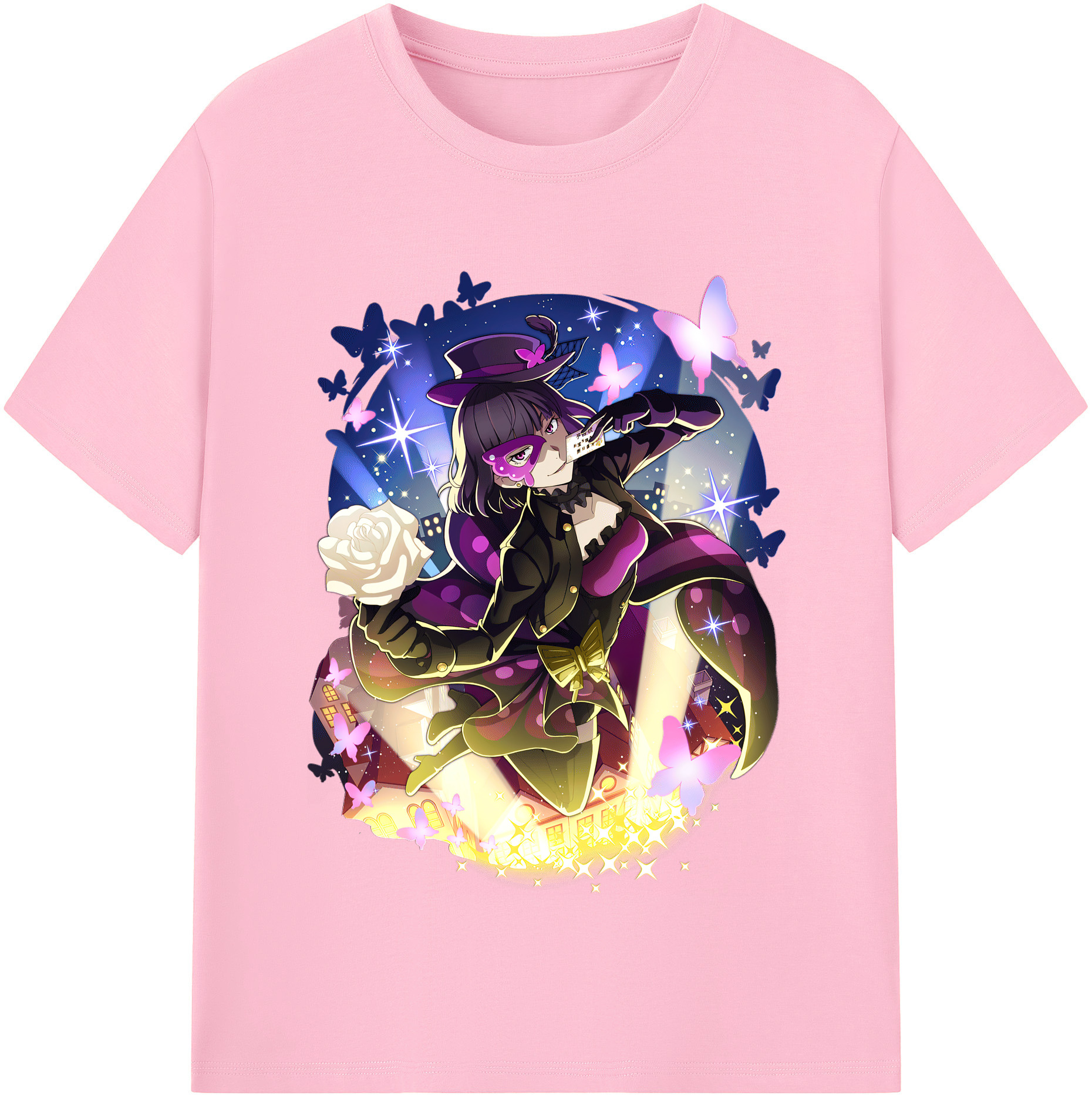 （画像用） 文豪ストレイドッグス Bungo Stray Dogs 綿100％半袖Tシャツ（フロントプリント）