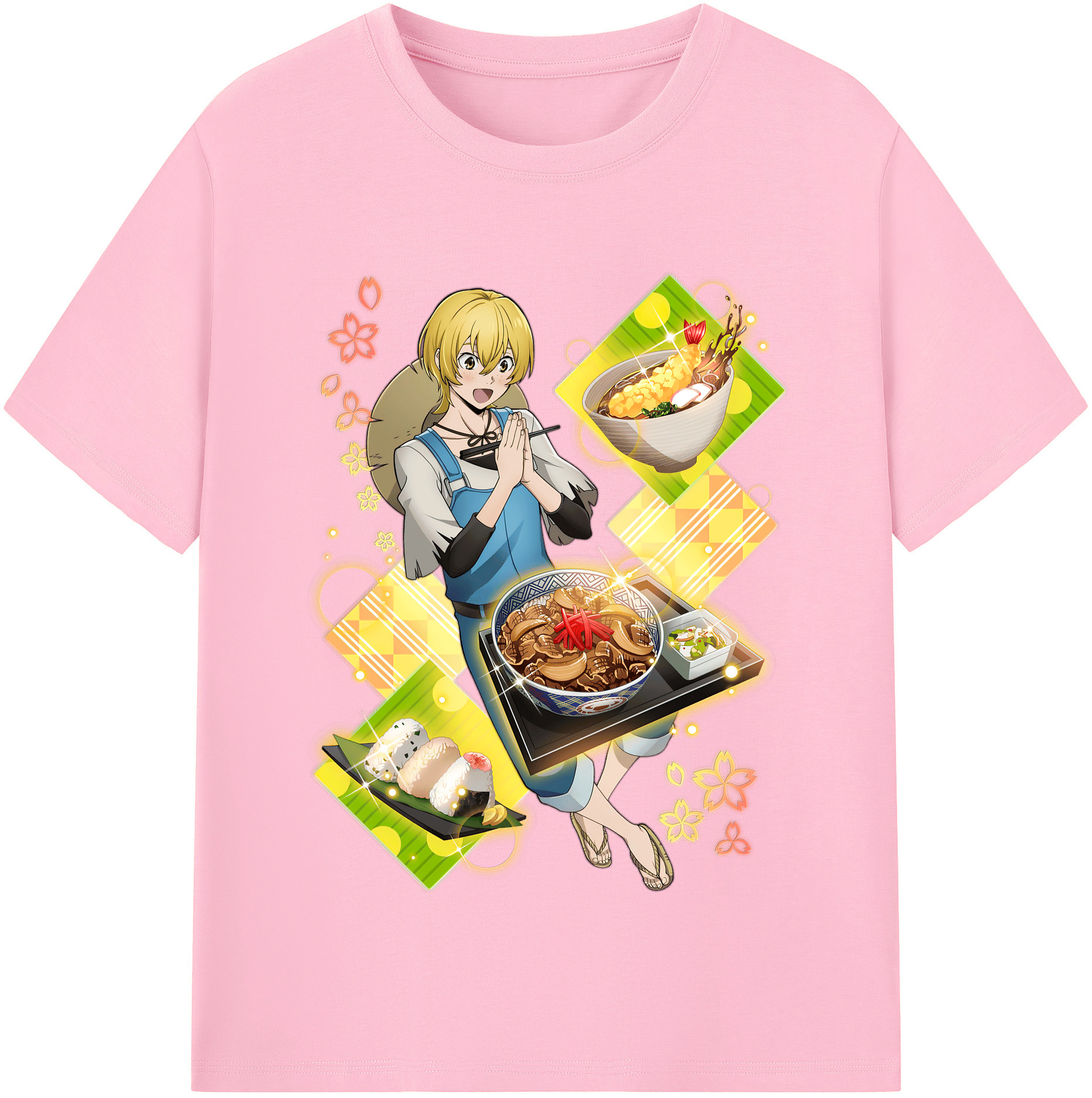 （画像用） 文豪ストレイドッグス Bungo Stray Dogs 綿100％半袖Tシャツ（フロントプリント）