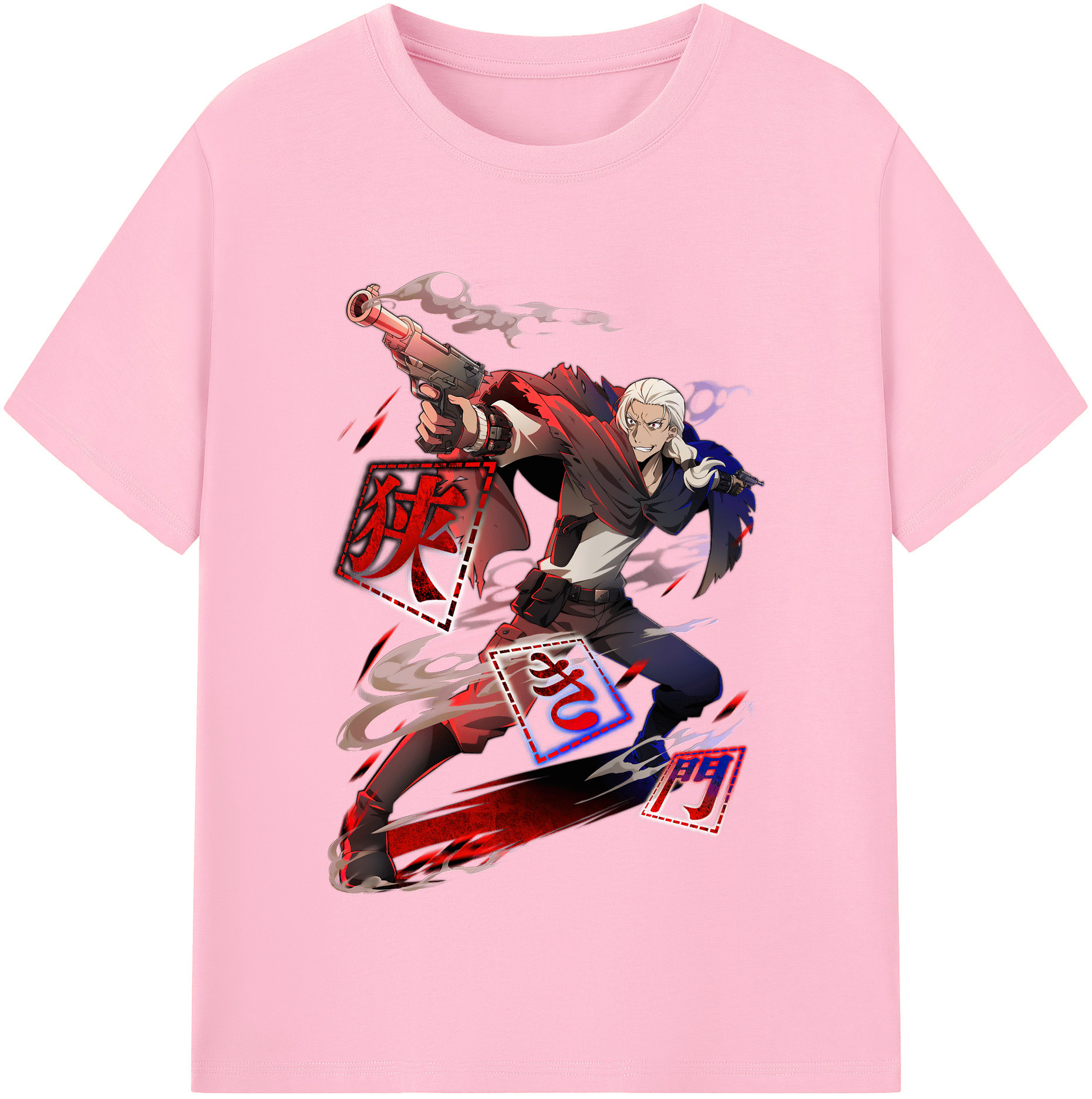 （画像用） 文豪ストレイドッグス Bungo Stray Dogs 綿100％半袖Tシャツ（フロントプリント）
