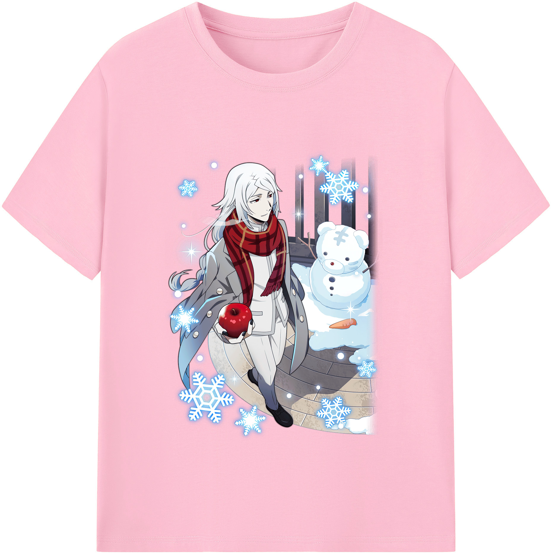 （画像用） 文豪ストレイドッグス Bungo Stray Dogs 綿100％半袖Tシャツ（フロントプリント）