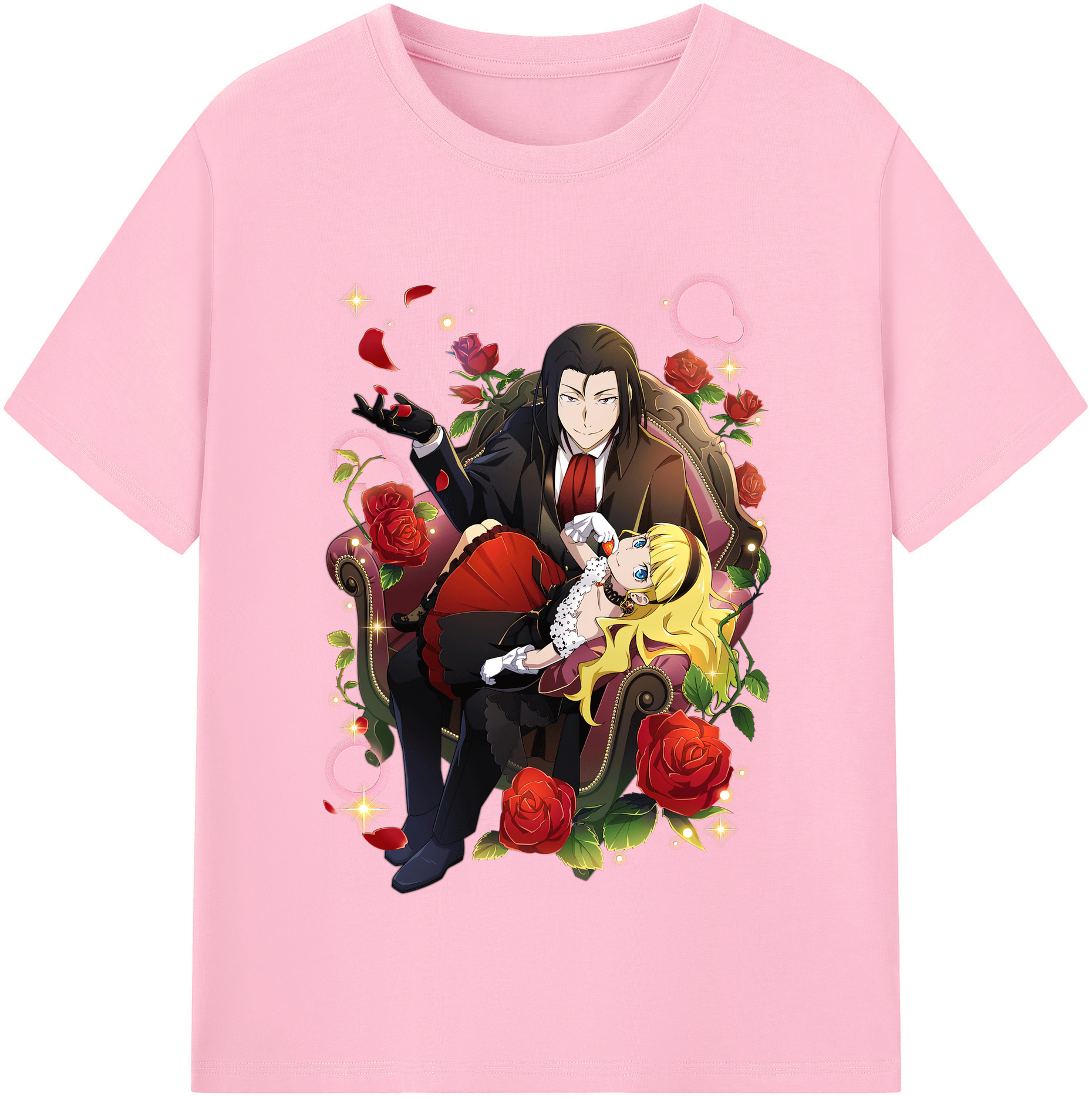 （画像用） 文豪ストレイドッグス Bungo Stray Dogs 綿100％半袖Tシャツ（フロントプリント）