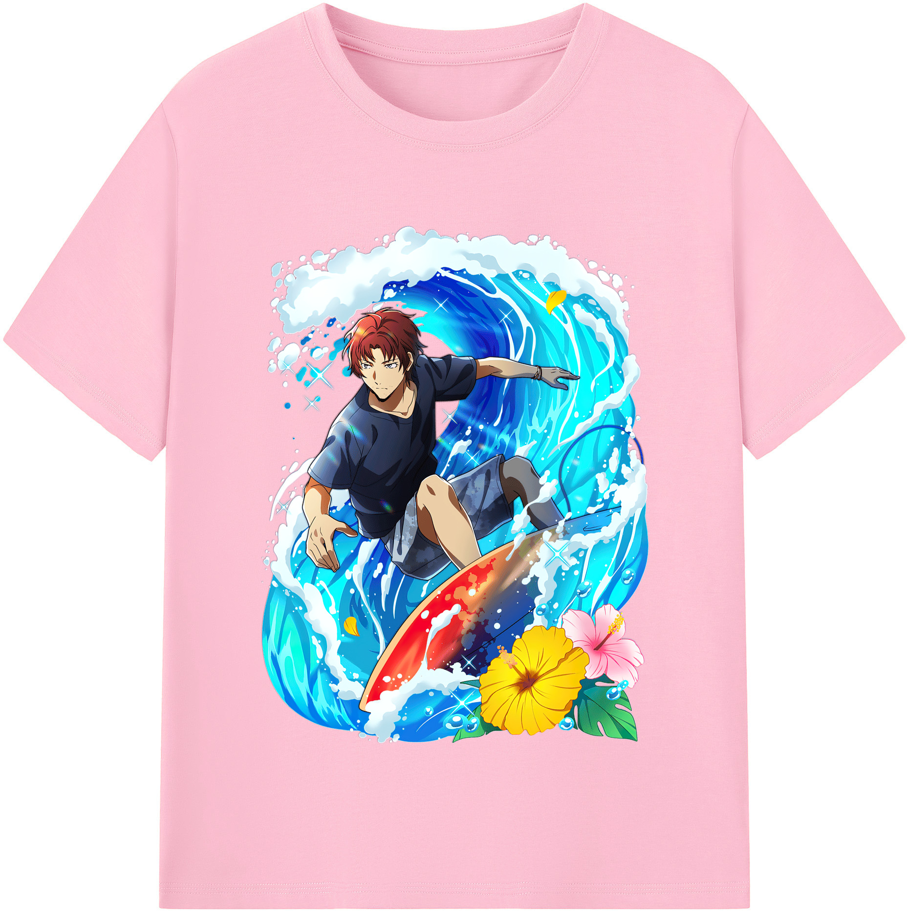 （画像用） 文豪ストレイドッグス Bungo Stray Dogs 綿100％半袖Tシャツ（フロントプリント）