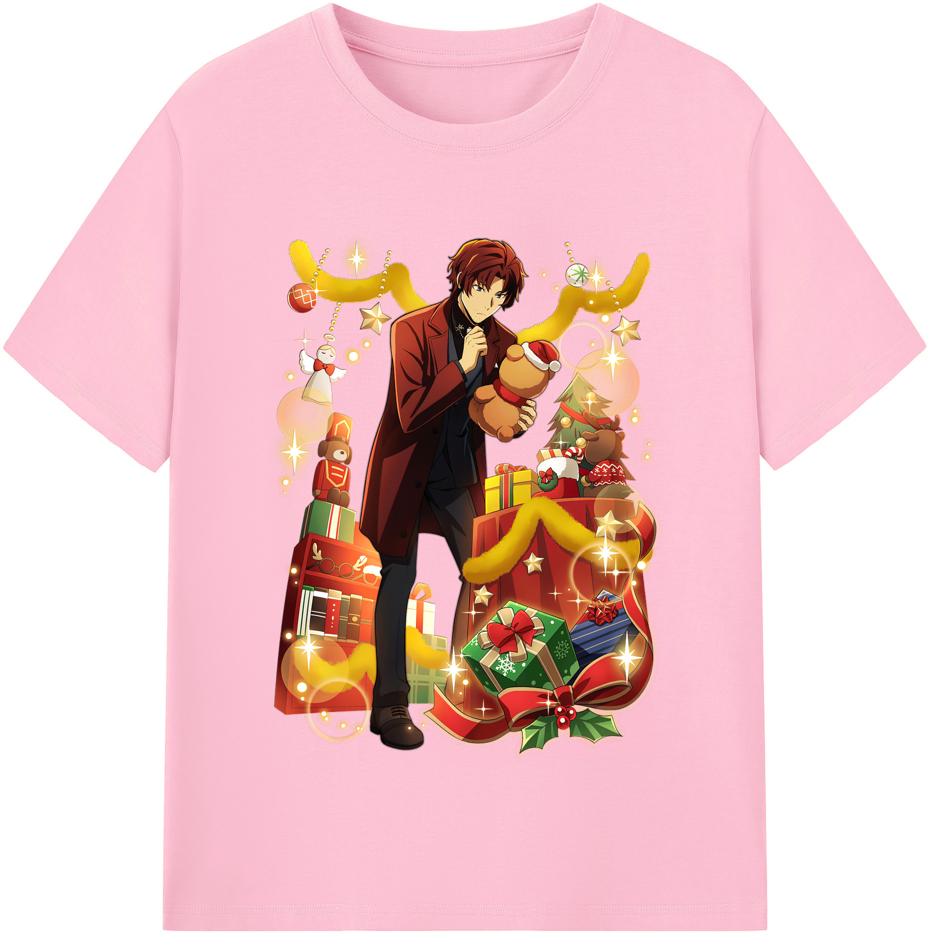 文豪ストレイドッグス Bungo Stray Dogs 綿100％半袖Tシャツ（フロントプリント）