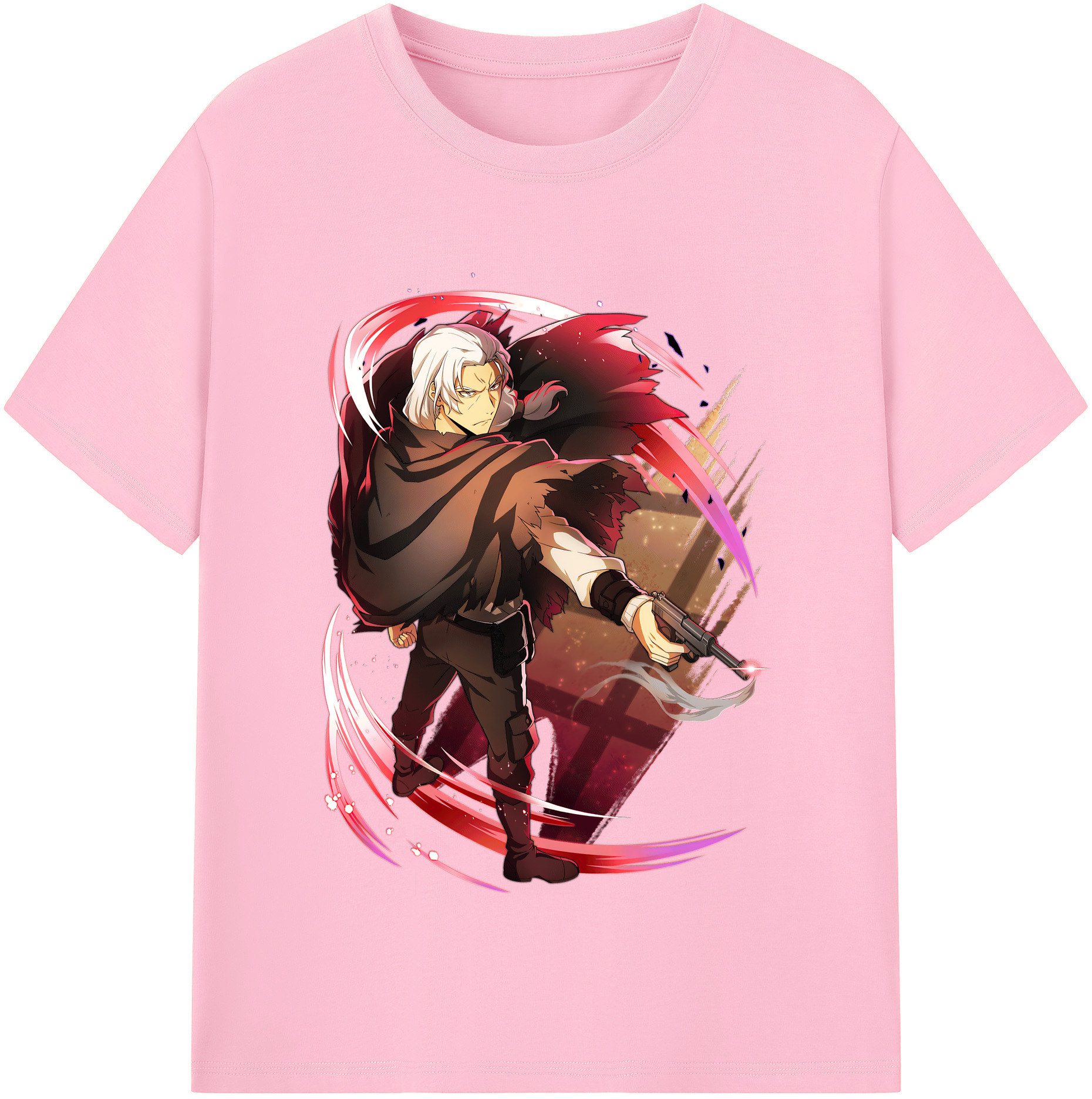 （画像用） 文豪ストレイドッグス Bungo Stray Dogs 綿100％半袖Tシャツ（フロントプリント）