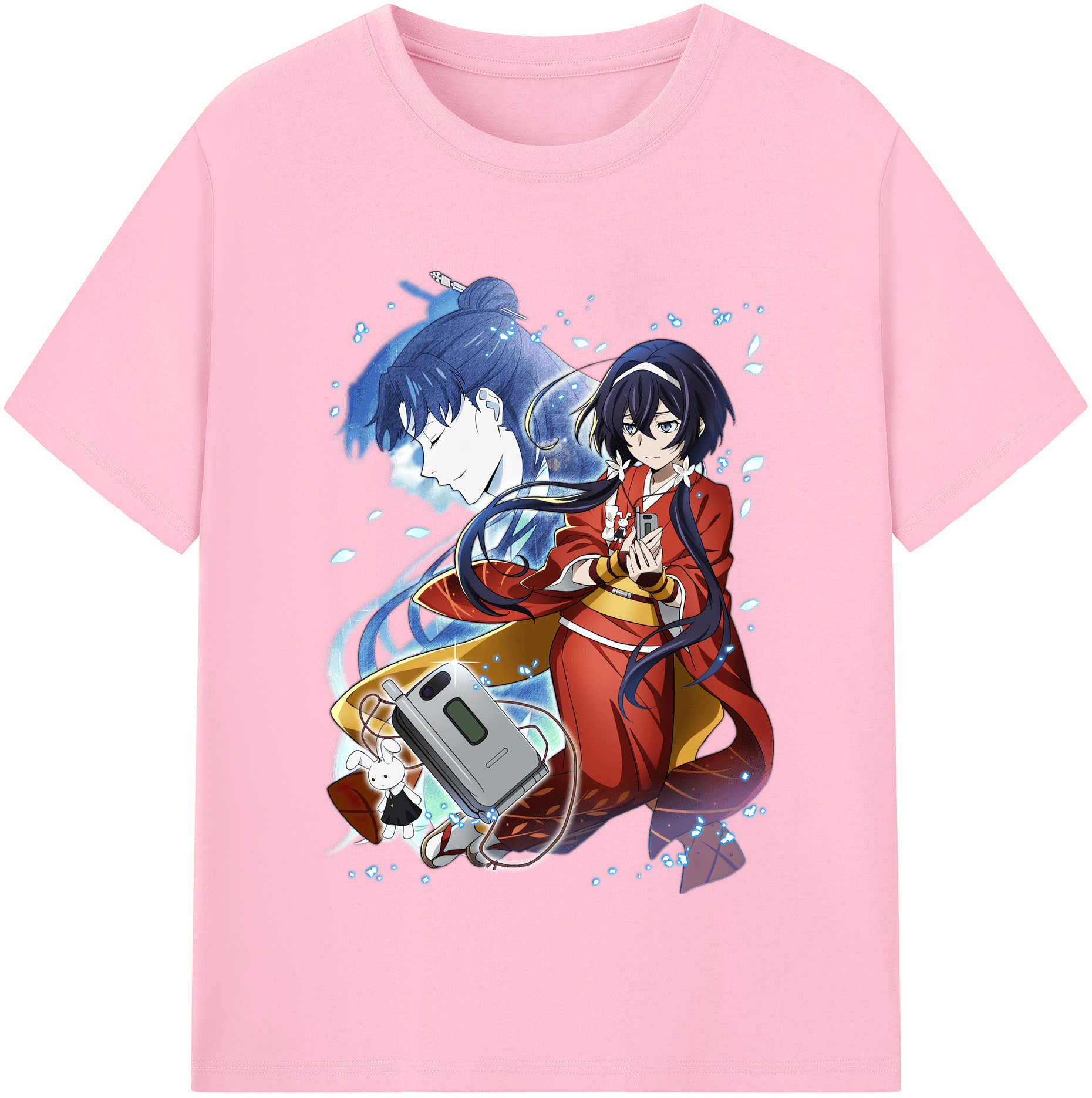 （画像用） 文豪ストレイドッグス Bungo Stray Dogs 綿100％半袖Tシャツ（フロントプリント）