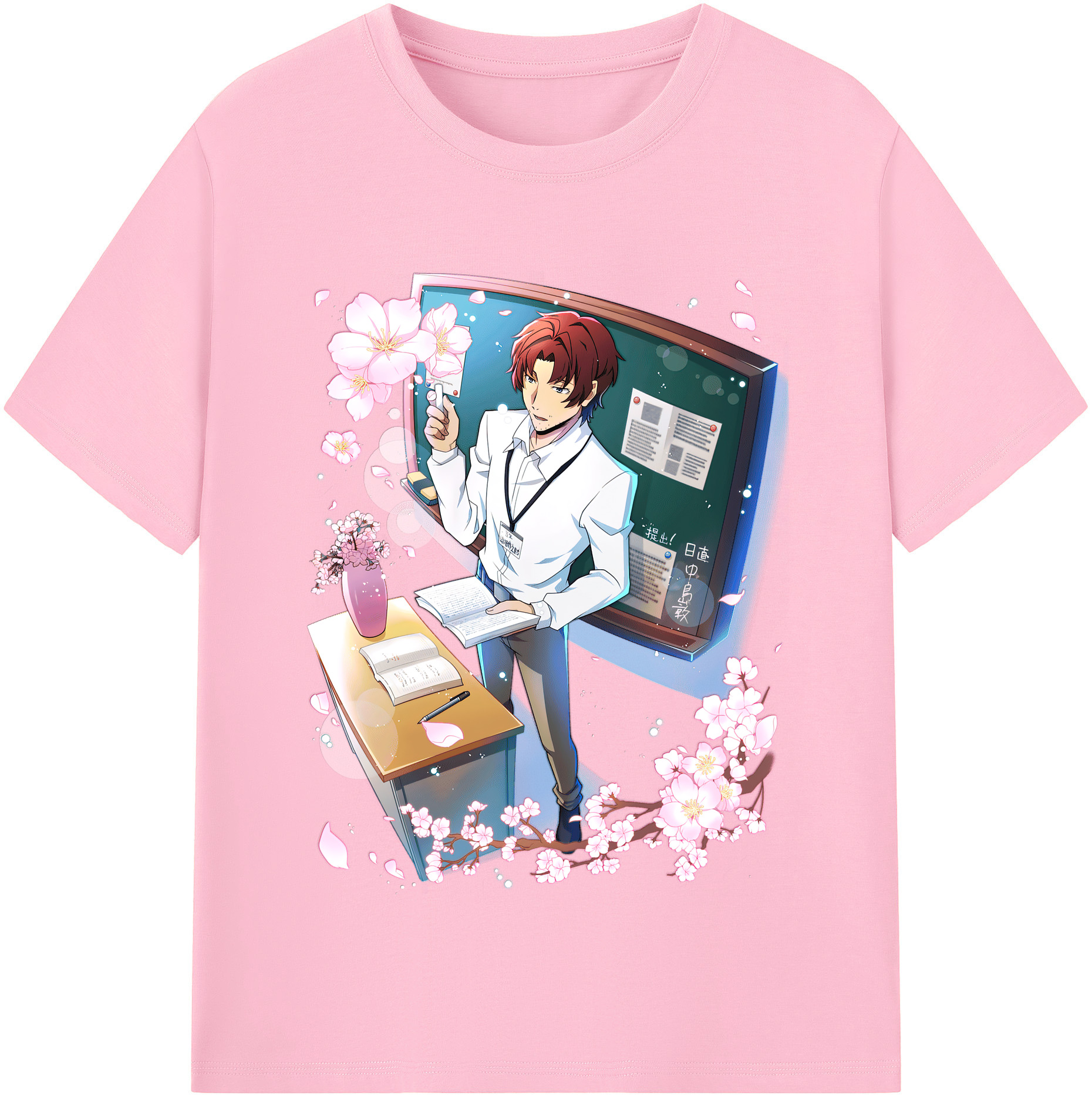 （画像用） 文豪ストレイドッグス Bungo Stray Dogs 綿100％半袖Tシャツ（フロントプリント）
