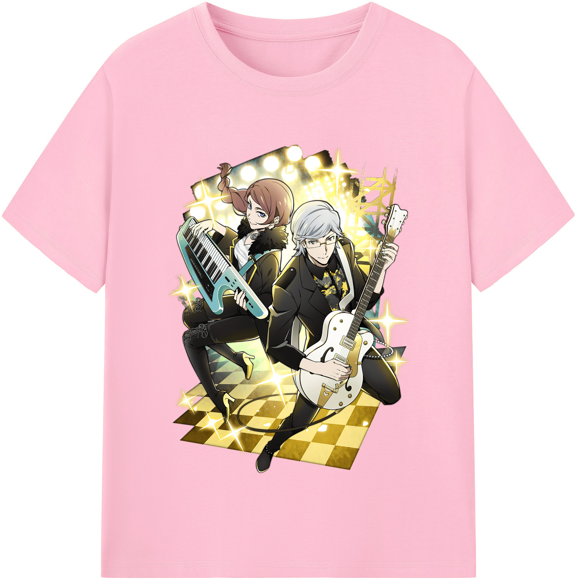 （画像用） 文豪ストレイドッグス Bungo Stray Dogs 綿100％半袖Tシャツ（フロントプリント）