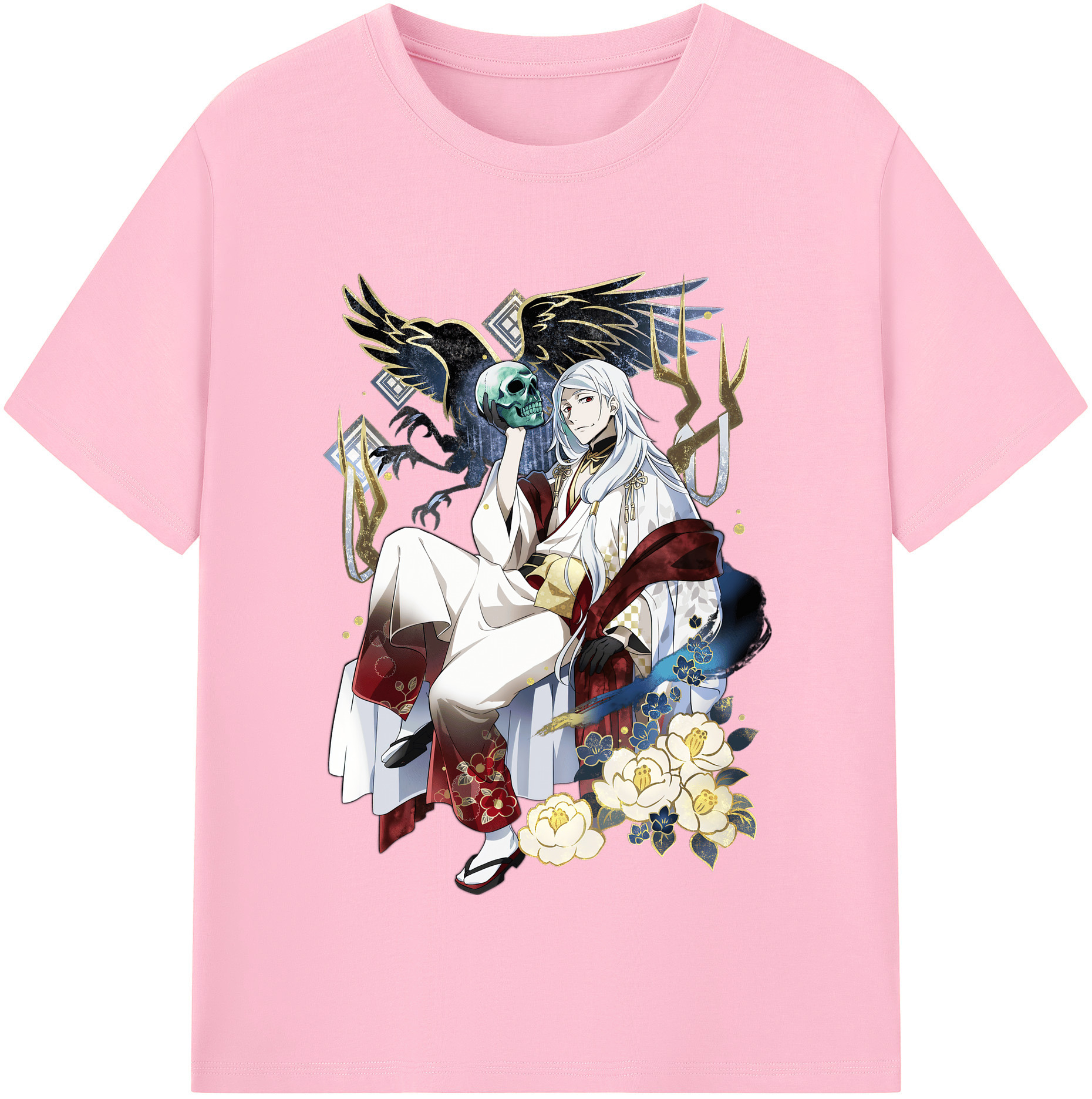 （画像用） 文豪ストレイドッグス Bungo Stray Dogs 綿100％半袖Tシャツ（フロントプリント）