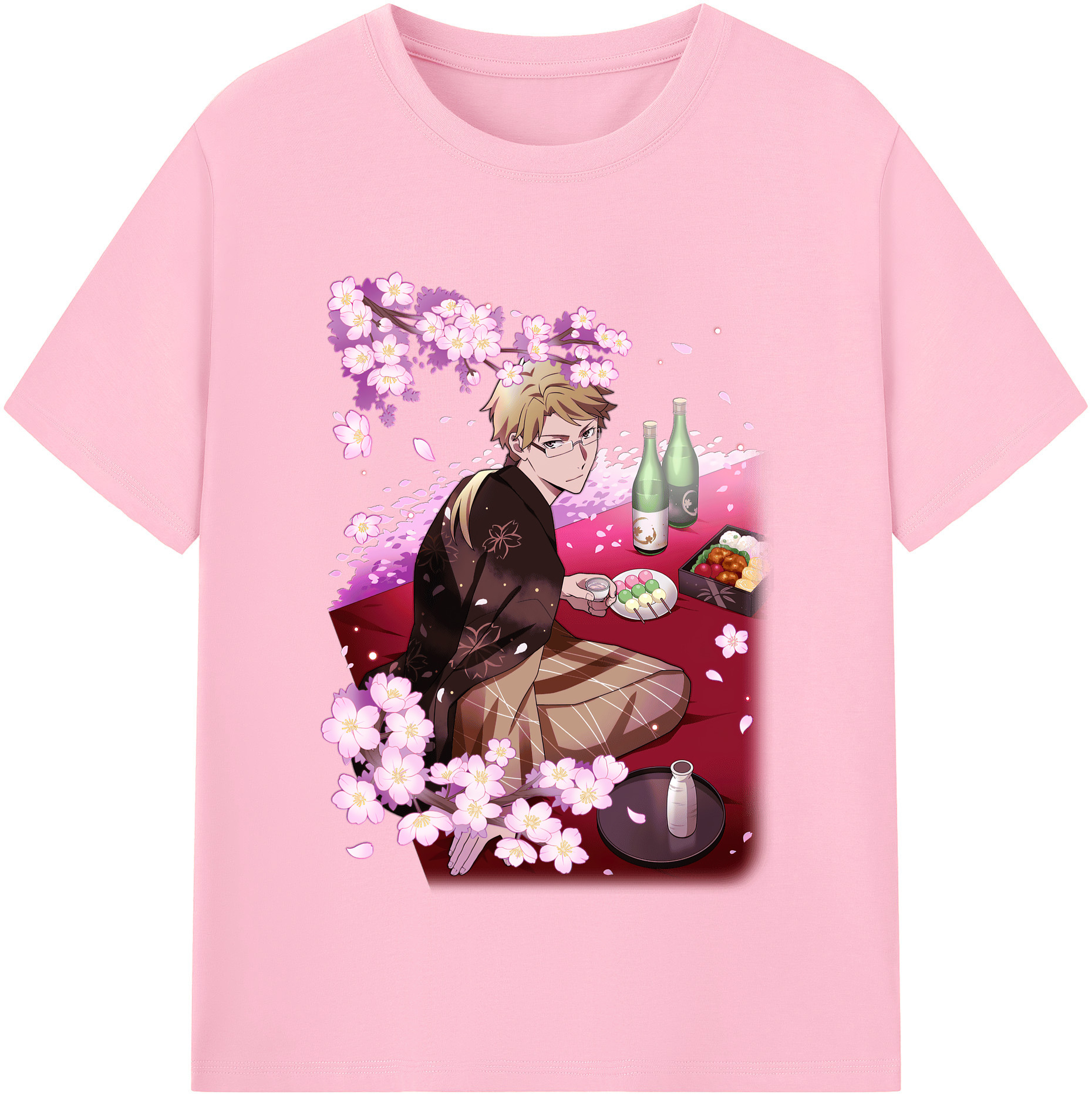 （画像用） 文豪ストレイドッグス Bungo Stray Dogs 綿100％半袖Tシャツ（フロントプリント）