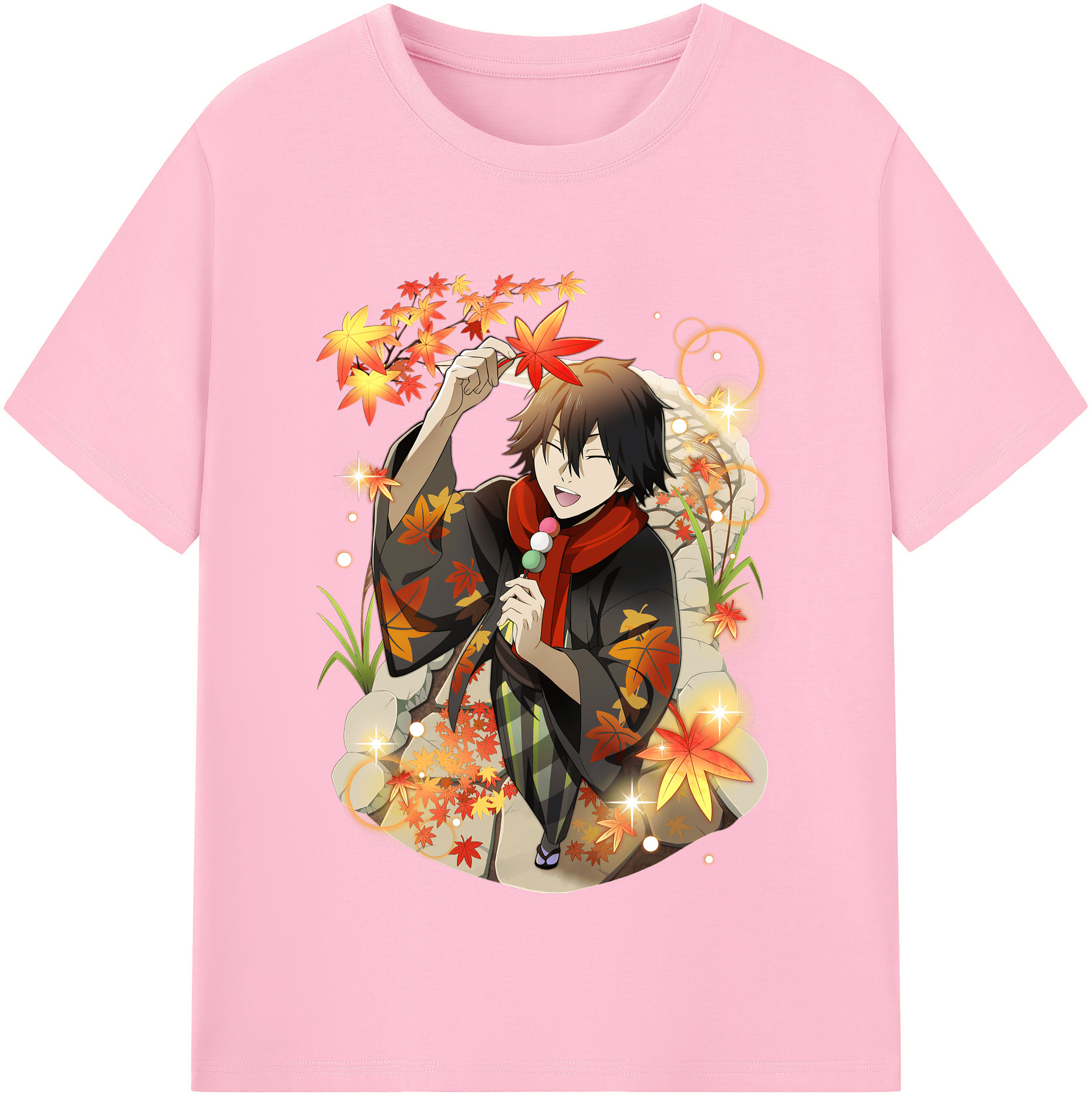 （画像用） 文豪ストレイドッグス Bungo Stray Dogs 綿100％半袖Tシャツ（フロントプリント）