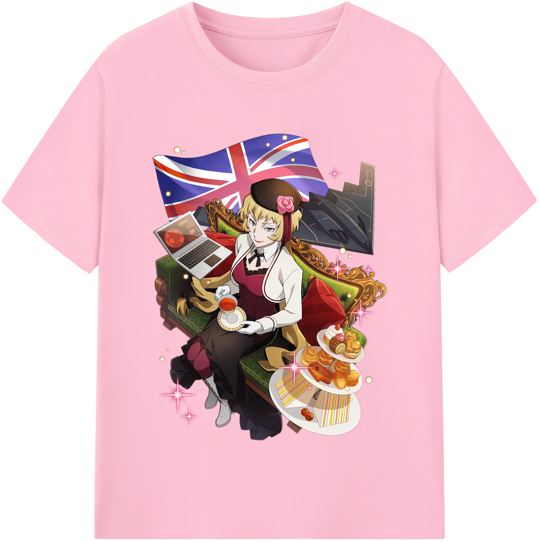 （画像用） 文豪ストレイドッグス Bungo Stray Dogs 綿100％半袖Tシャツ（フロントプリント）