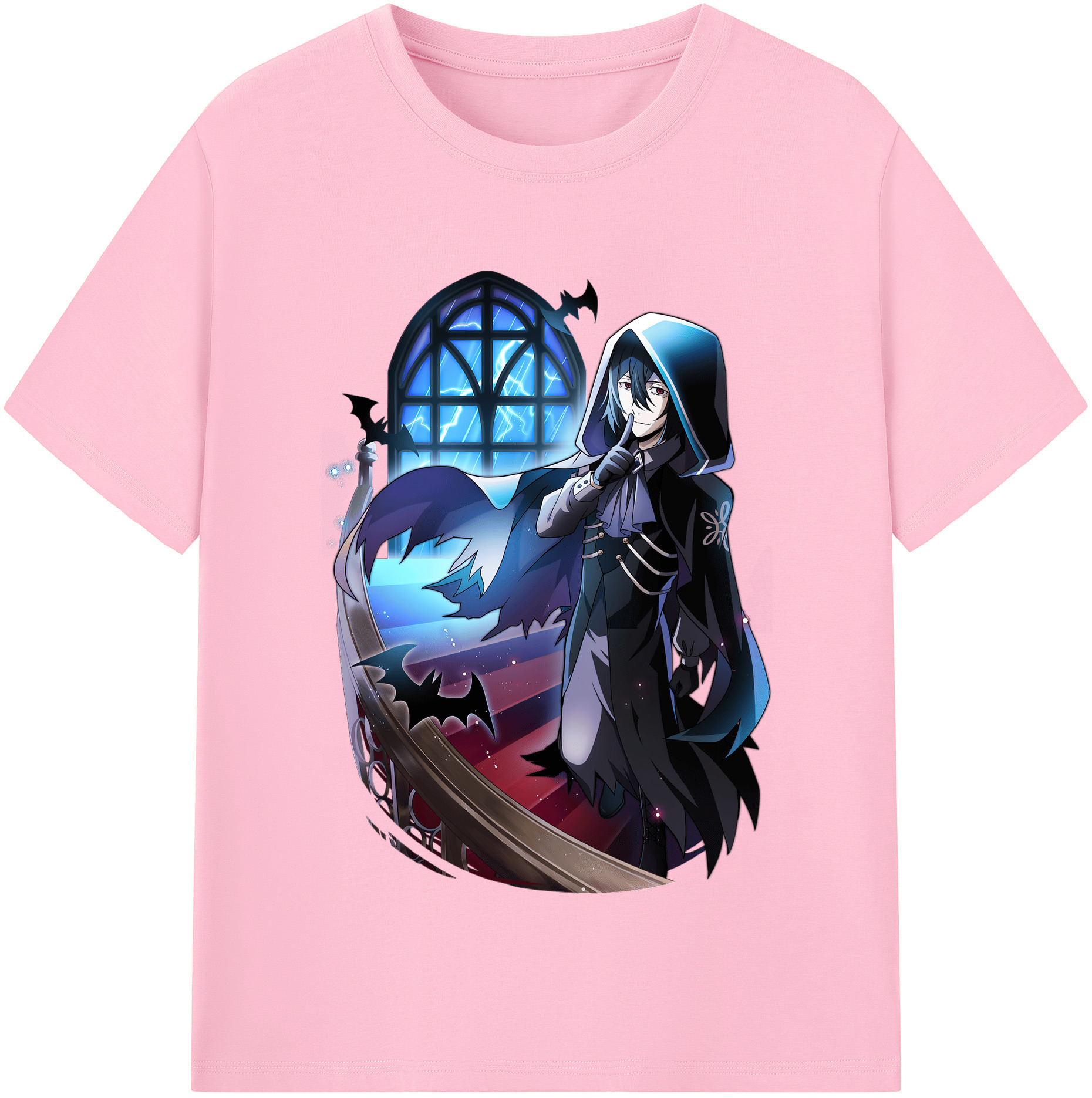 （画像用） 文豪ストレイドッグス Bungo Stray Dogs 綿100％半袖Tシャツ（フロントプリント）