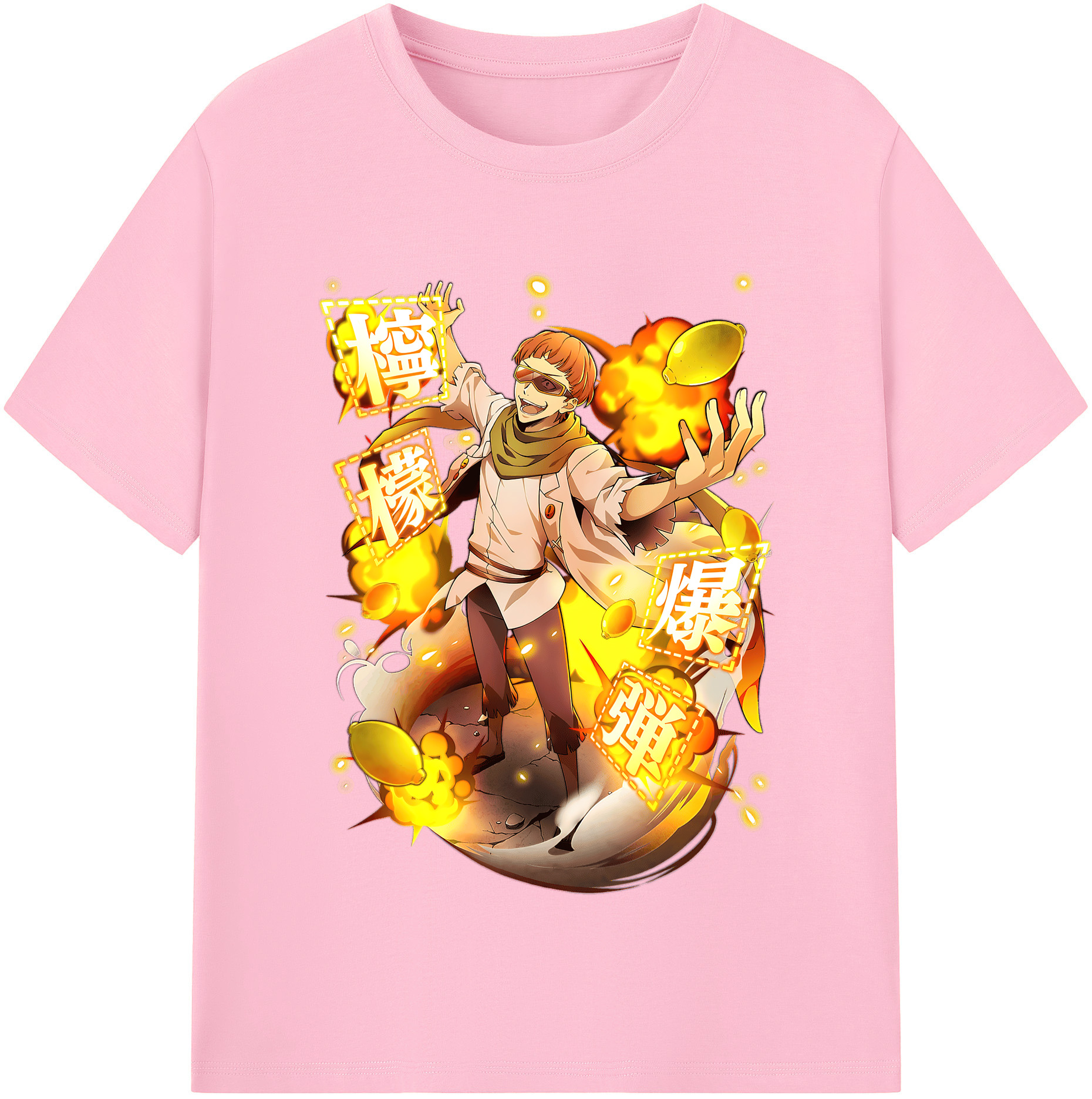 （画像用） 文豪ストレイドッグス Bungo Stray Dogs 綿100％半袖Tシャツ（フロントプリント）