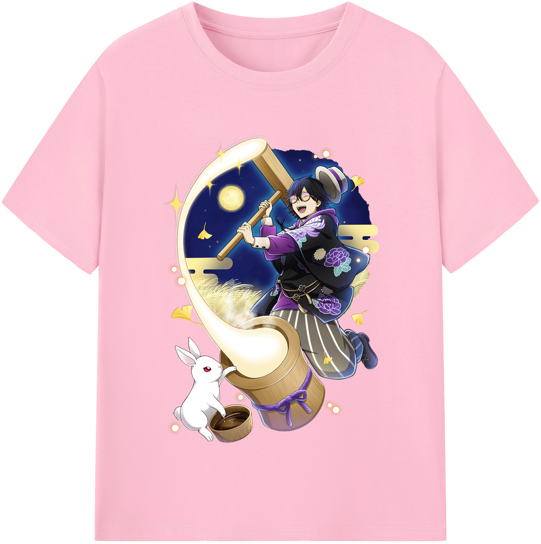 （画像用） 文豪ストレイドッグス Bungo Stray Dogs 綿100％半袖Tシャツ（フロントプリント）