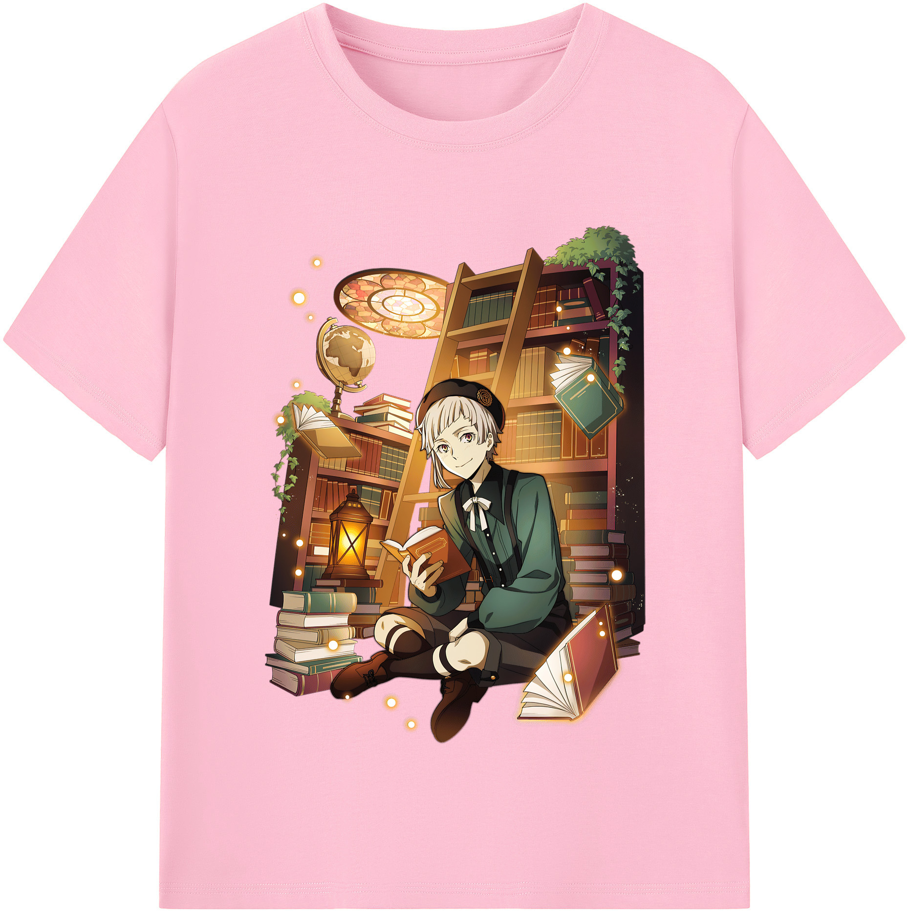 （画像用） 文豪ストレイドッグス Bungo Stray Dogs 綿100％半袖Tシャツ（フロントプリント）